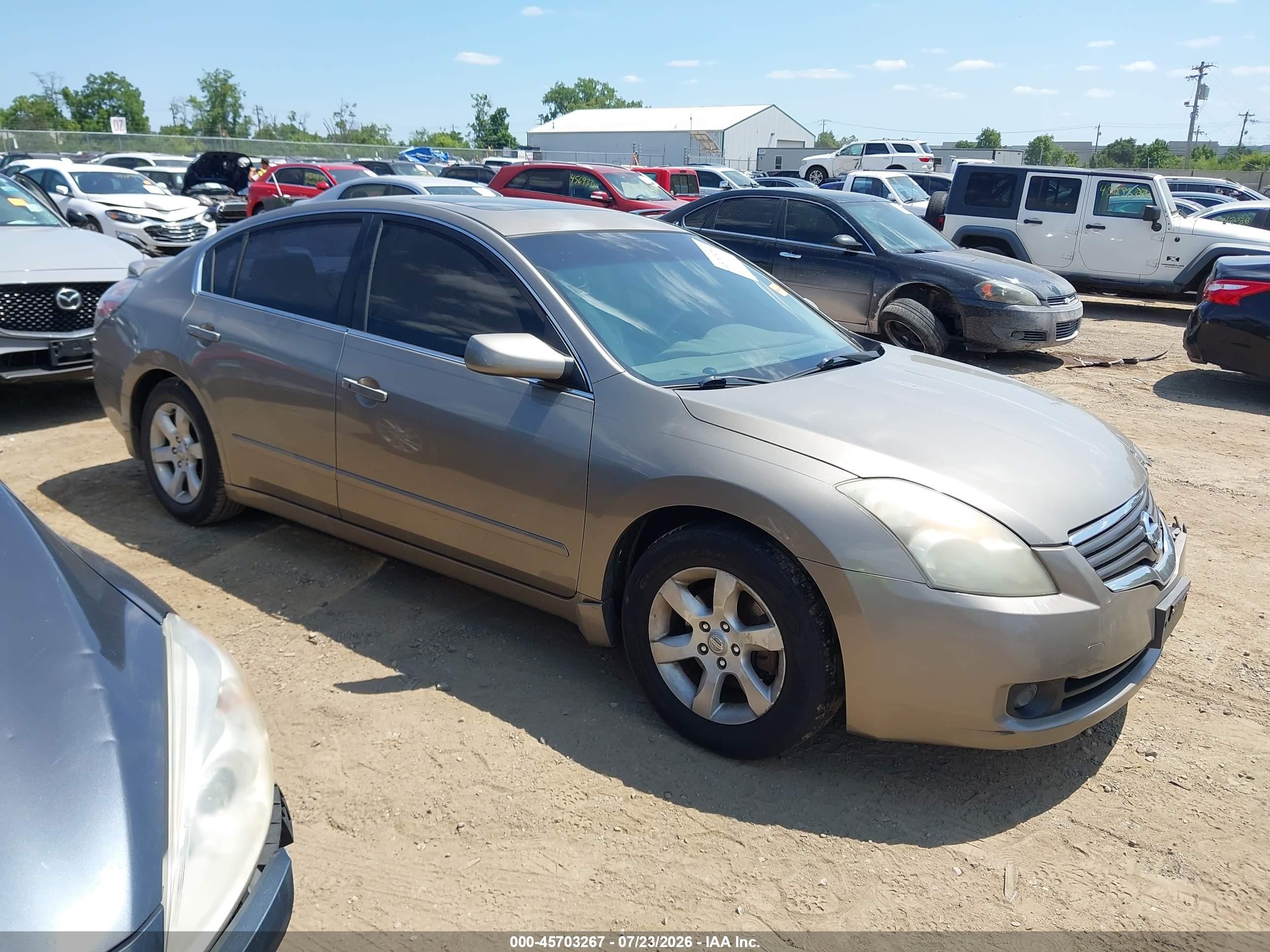 2007 Nissan Altima 2.5 S Silver vin: 1N4AL21E97C131184