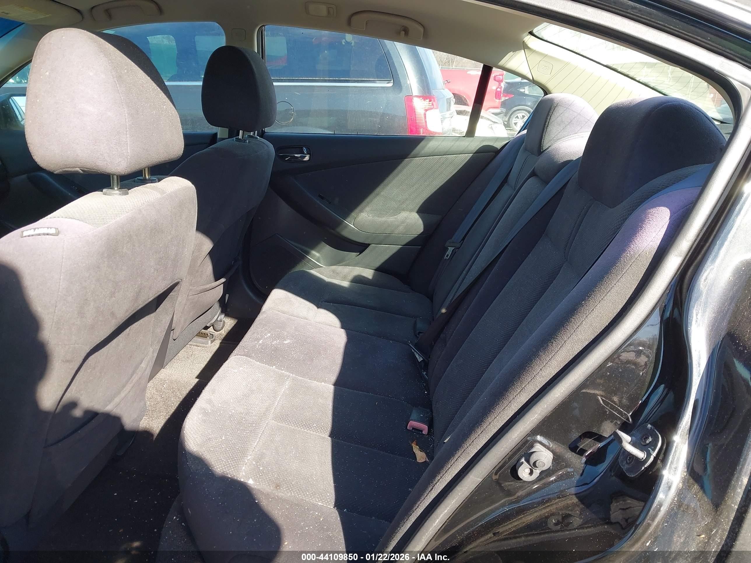 2007 Nissan Altima 2.5 S Черный vin: 1N4AL21E97C202819