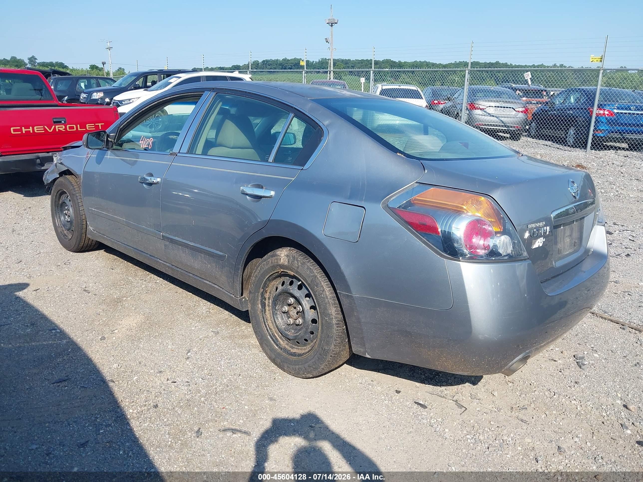 2007 Nissan Altima 2.5 S Silver vin: 1N4AL21E97C217272