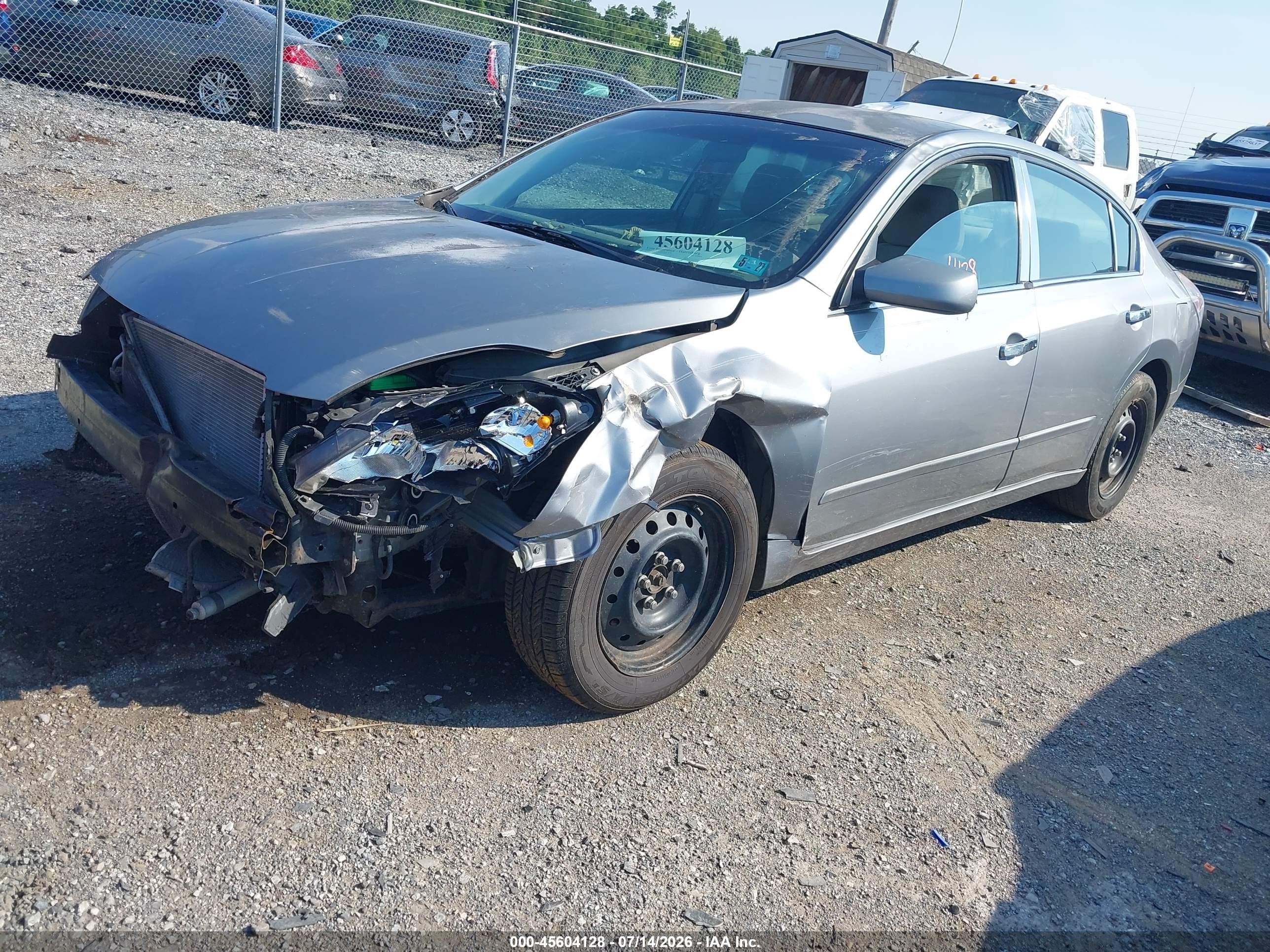 2007 Nissan Altima 2.5 S Silver vin: 1N4AL21E97C217272