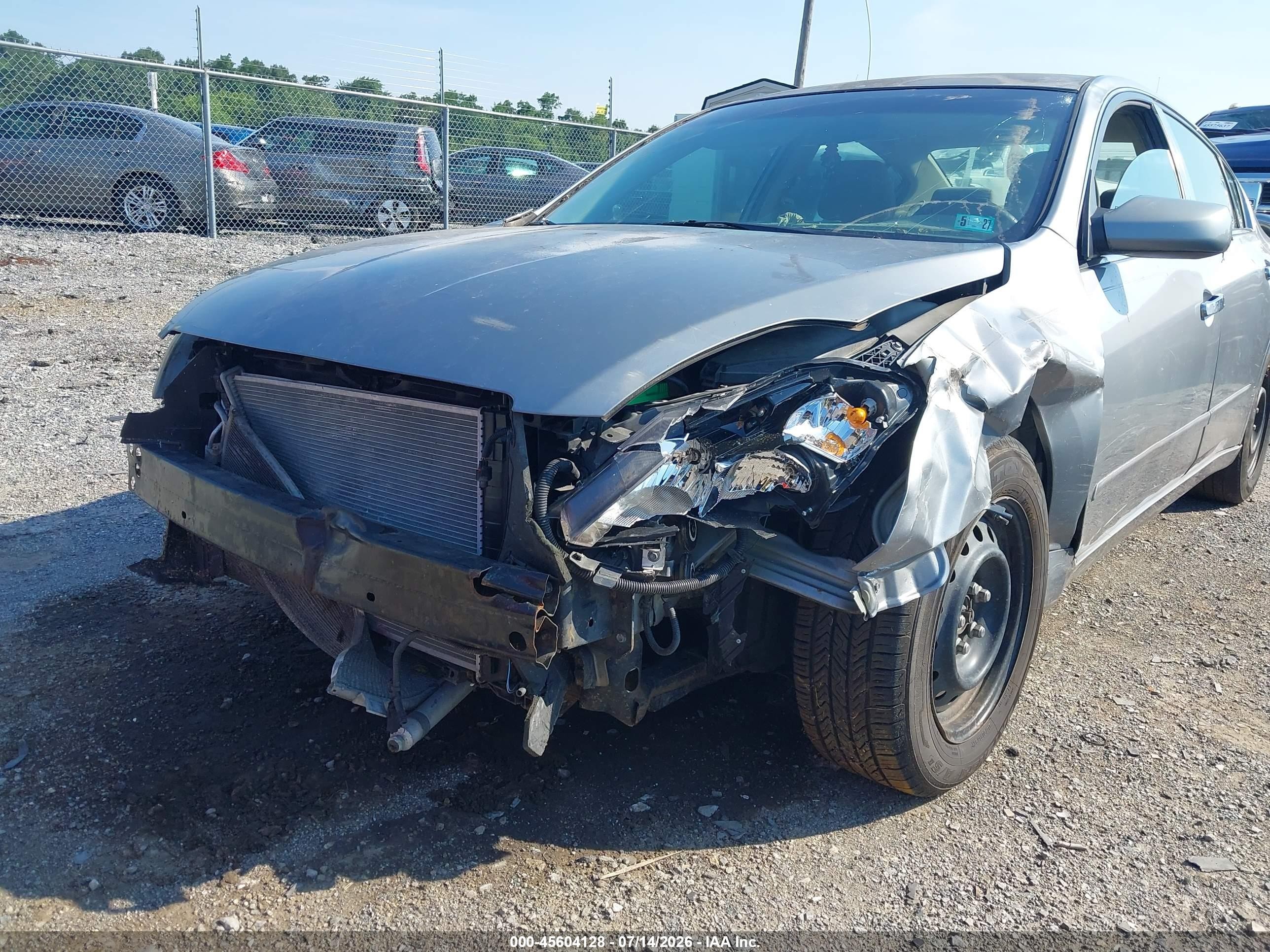 2007 Nissan Altima 2.5 S Silver vin: 1N4AL21E97C217272