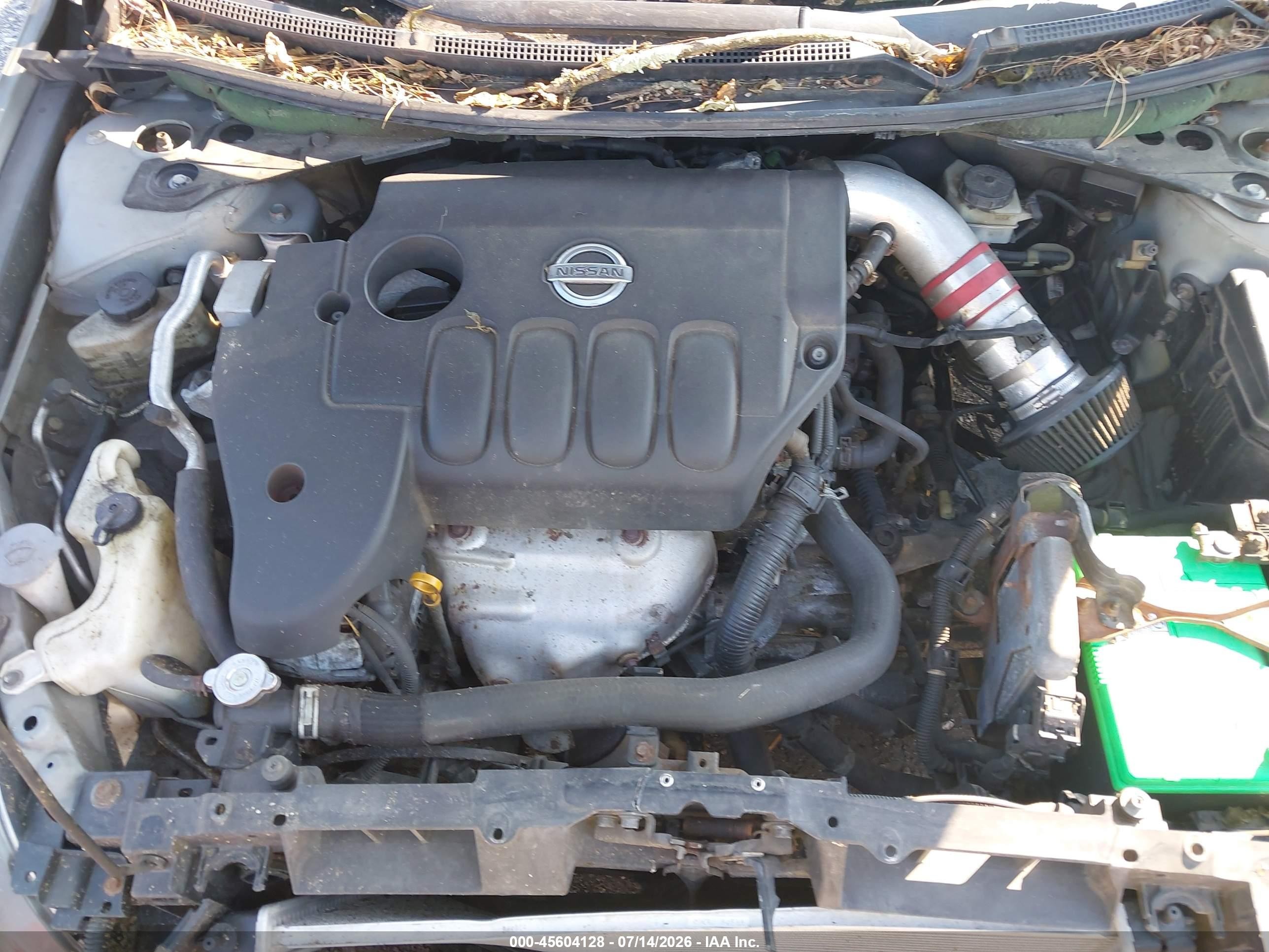 2007 Nissan Altima 2.5 S Silver vin: 1N4AL21E97C217272