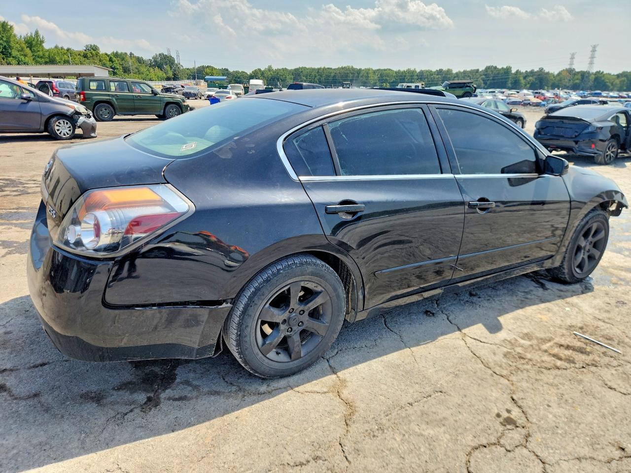 2007 Nissan Altima 2.5 Black vin: 1N4AL21E97N435426