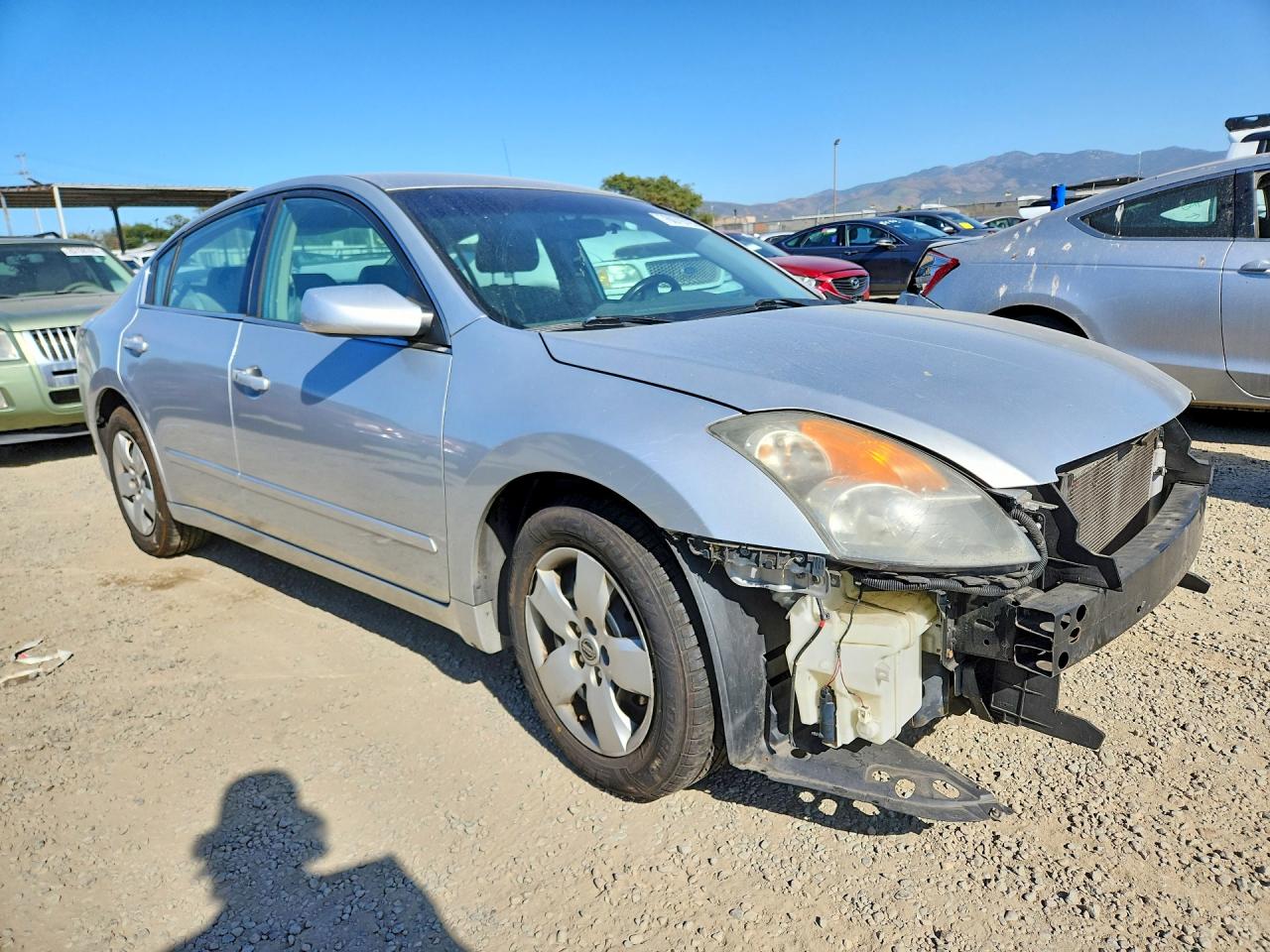2007 Nissan Altima 2.5 Silver vin: 1N4AL21E97N448306