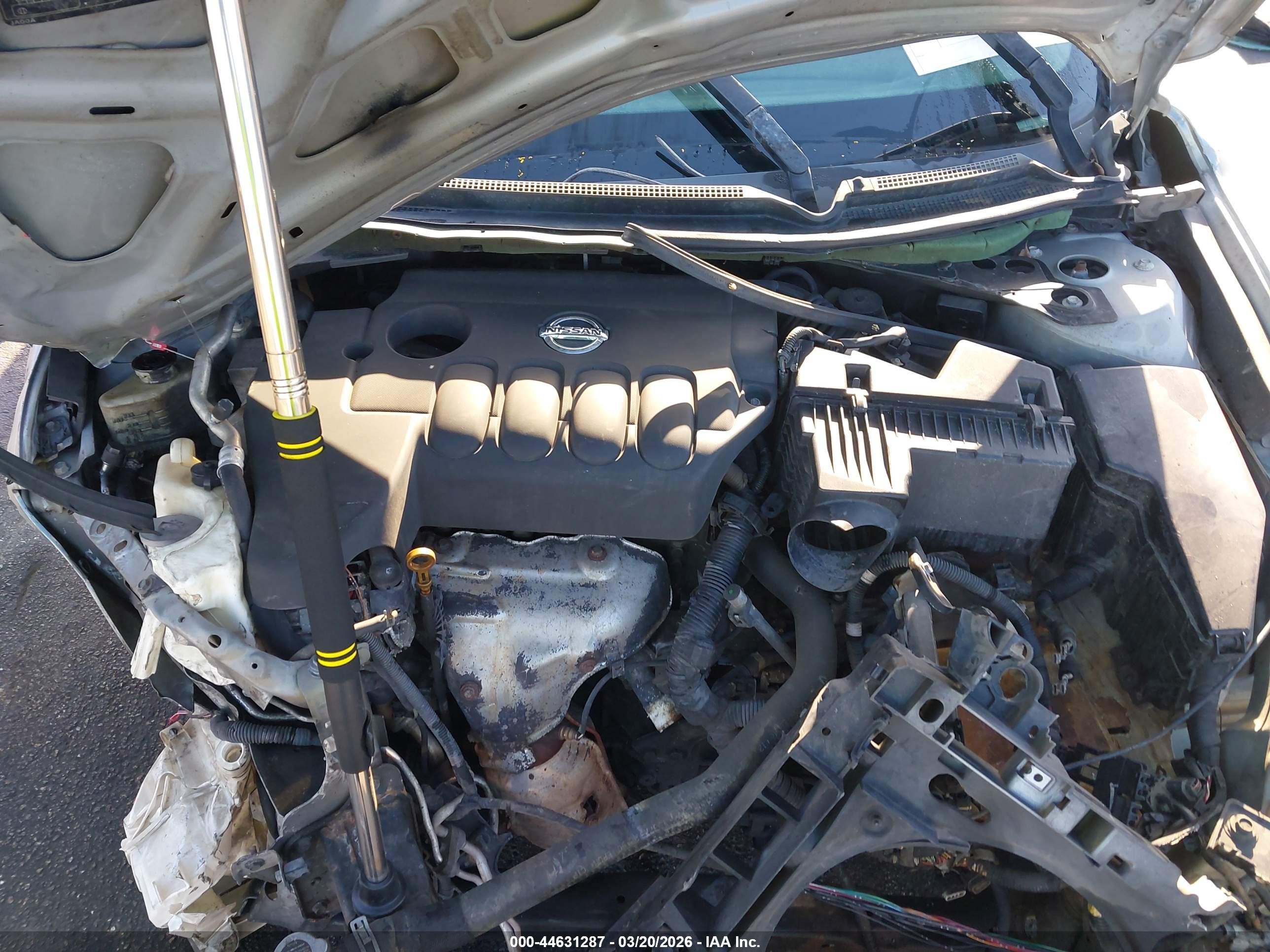 2007 Nissan Altima 2.5 S Gray vin: 1N4AL21E97N473450