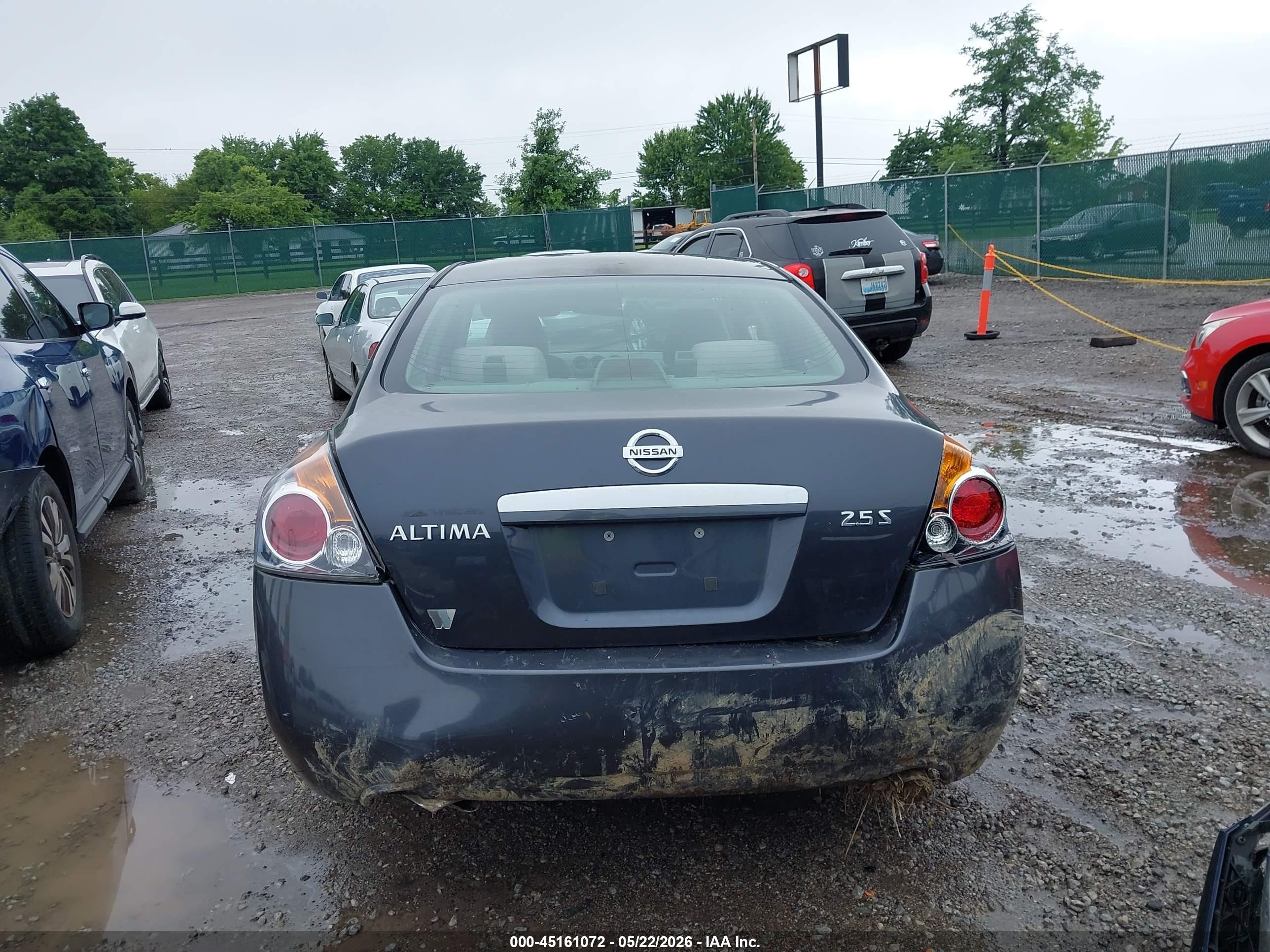 2007 Nissan Altima 2.5 S Gray vin: 1N4AL21E97N475876