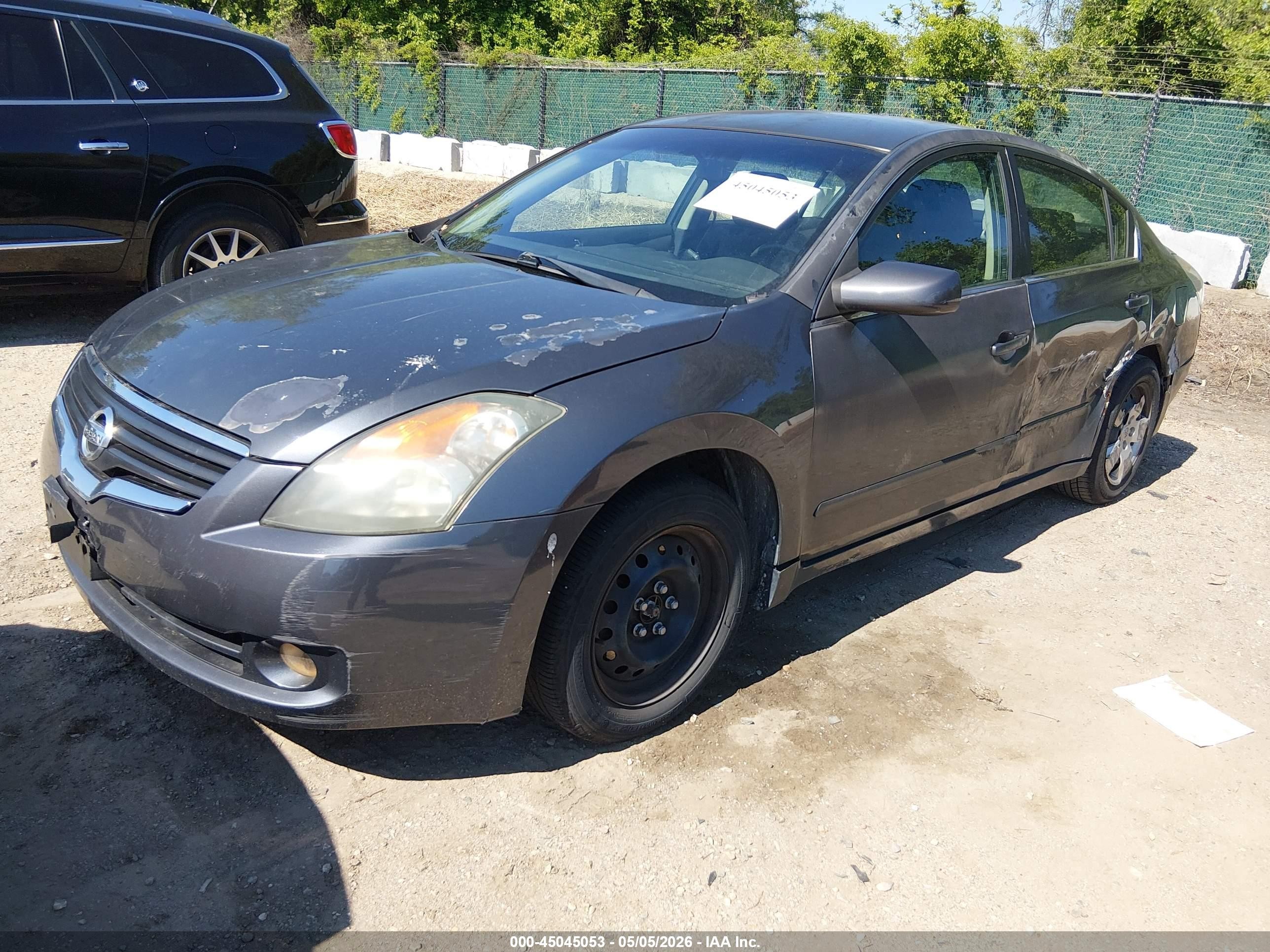 2007 Nissan Altima 2.5 S Серый vin: 1N4AL21E97N498672