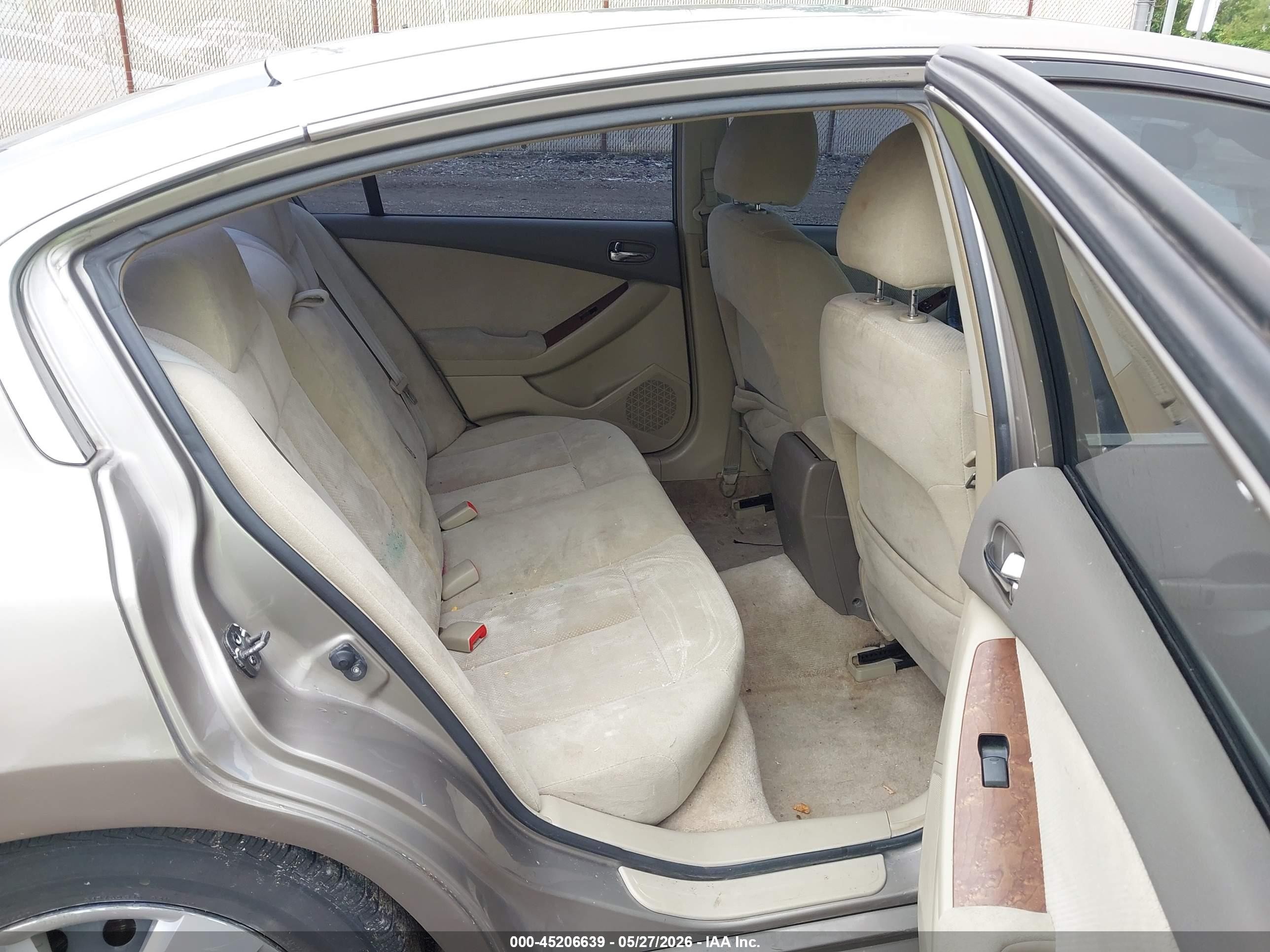 2008 Nissan Altima 2.5 S Tan vin: 1N4AL21E98C140663