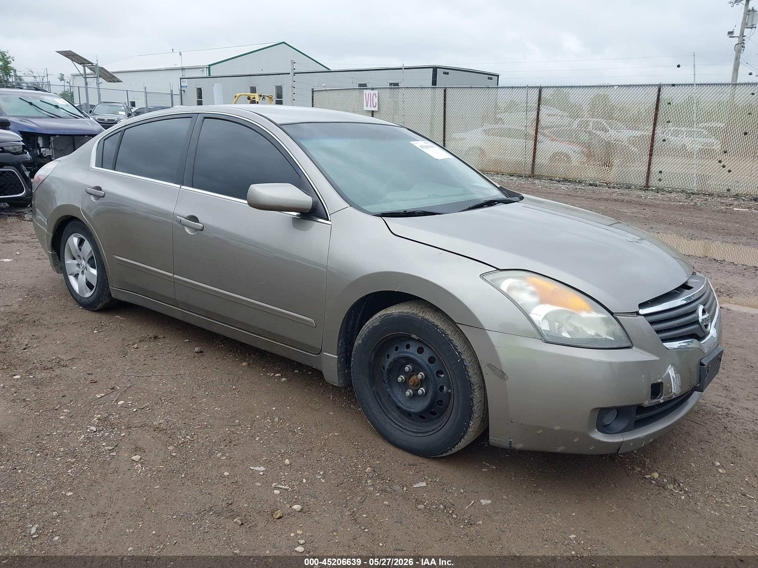2008 Nissan Altima 2.5 S Tan vin: 1N4AL21E98C140663