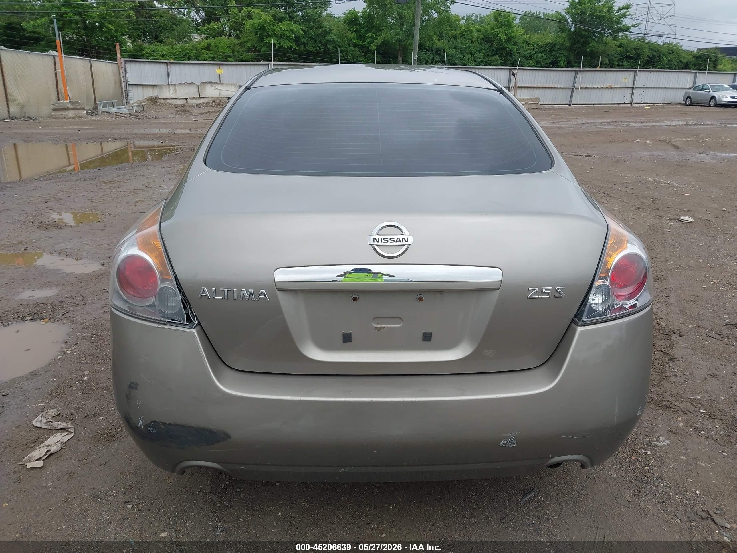 2008 Nissan Altima 2.5 S Tan vin: 1N4AL21E98C140663