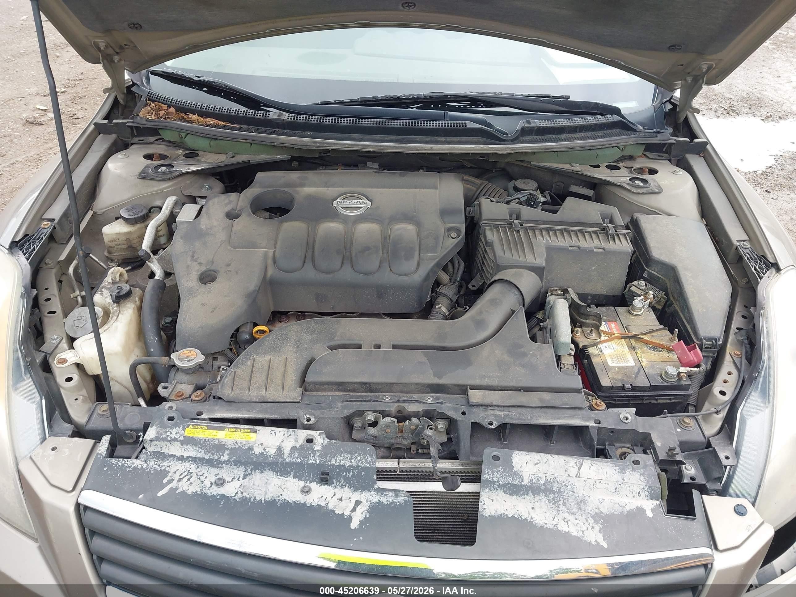 2008 Nissan Altima 2.5 S Tan vin: 1N4AL21E98C140663