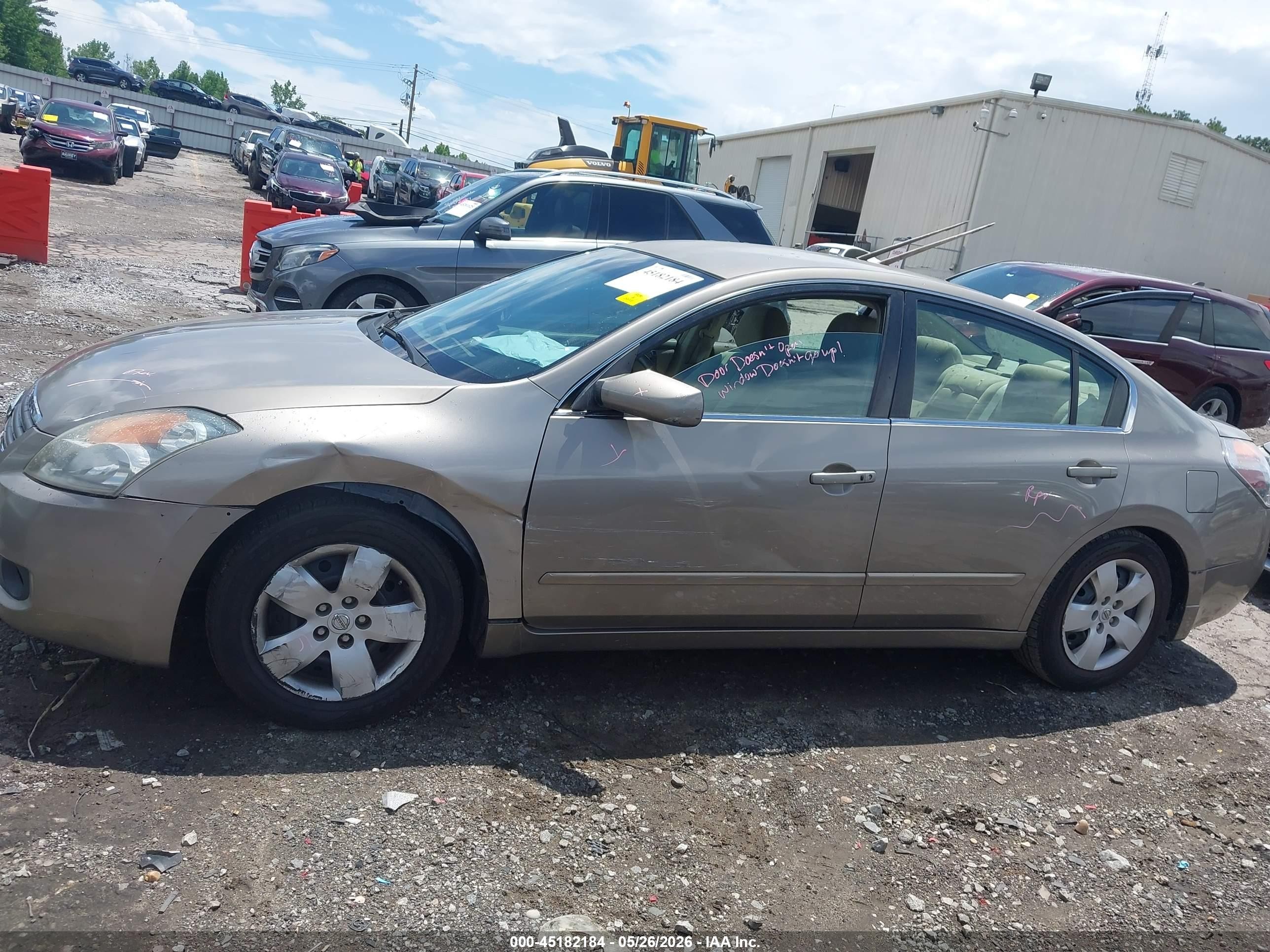 2008 Nissan Altima 2.5 S Gold vin: 1N4AL21E98C167619