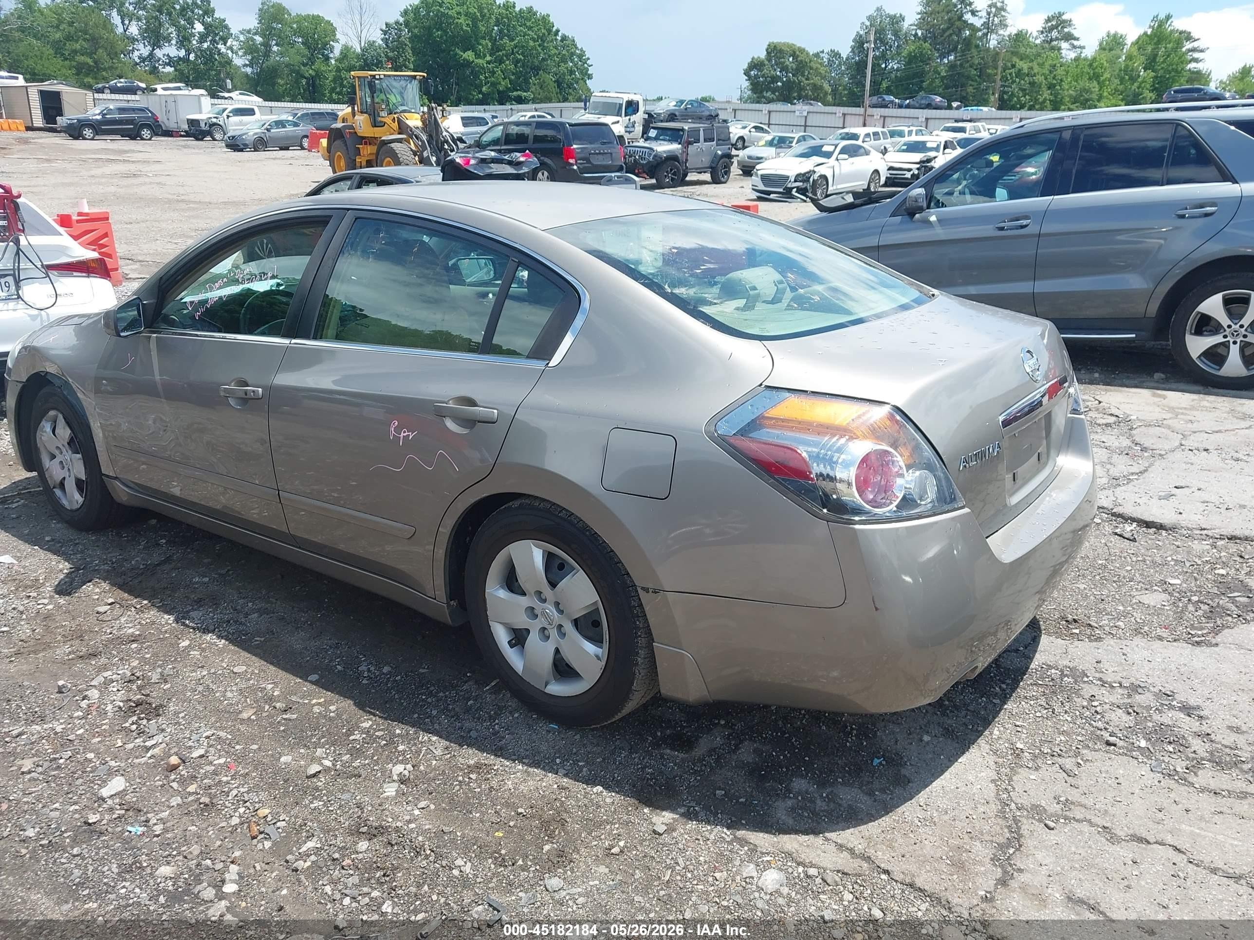 2008 Nissan Altima 2.5 S Gold vin: 1N4AL21E98C167619