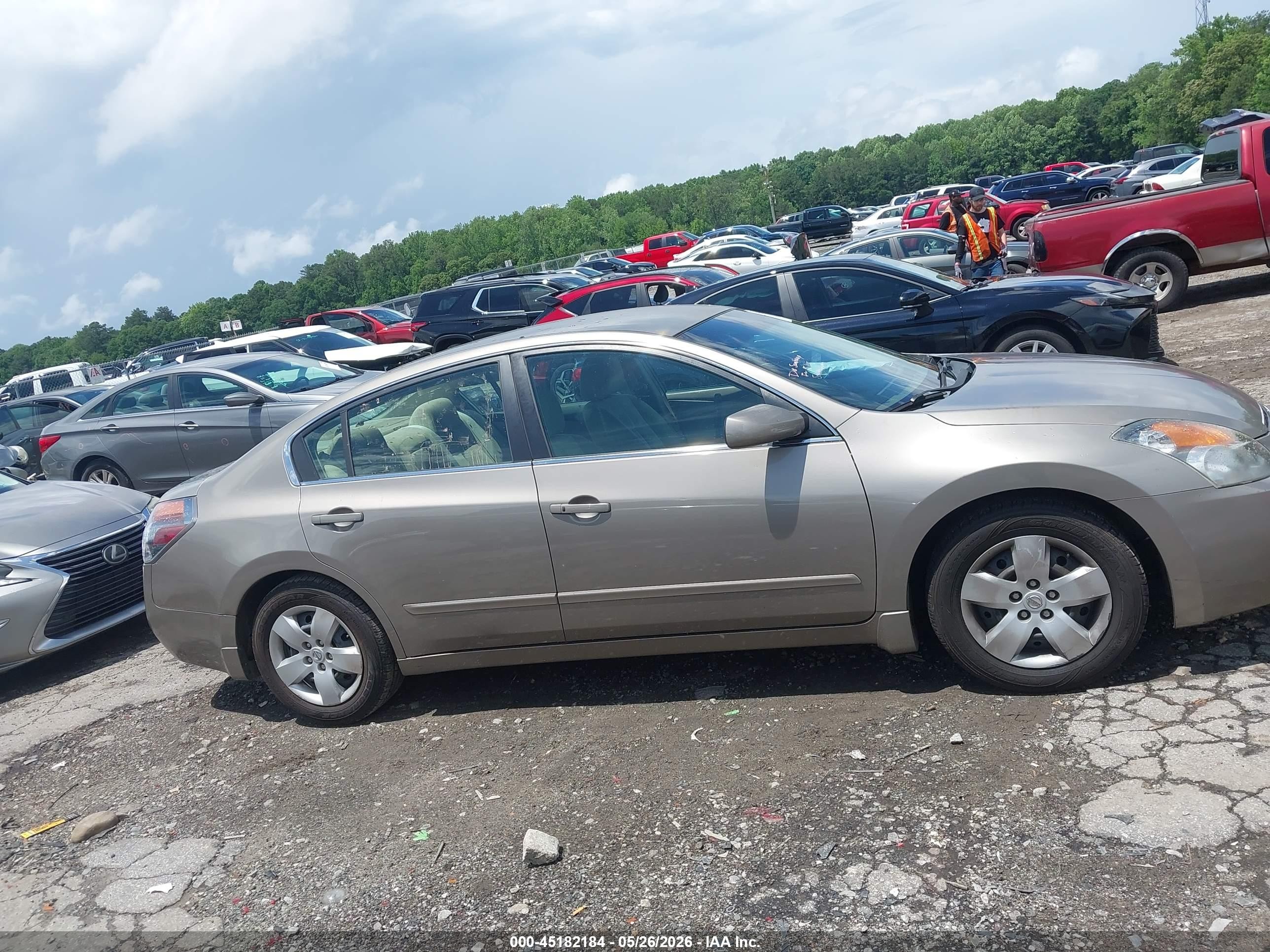 2008 Nissan Altima 2.5 S Gold vin: 1N4AL21E98C167619
