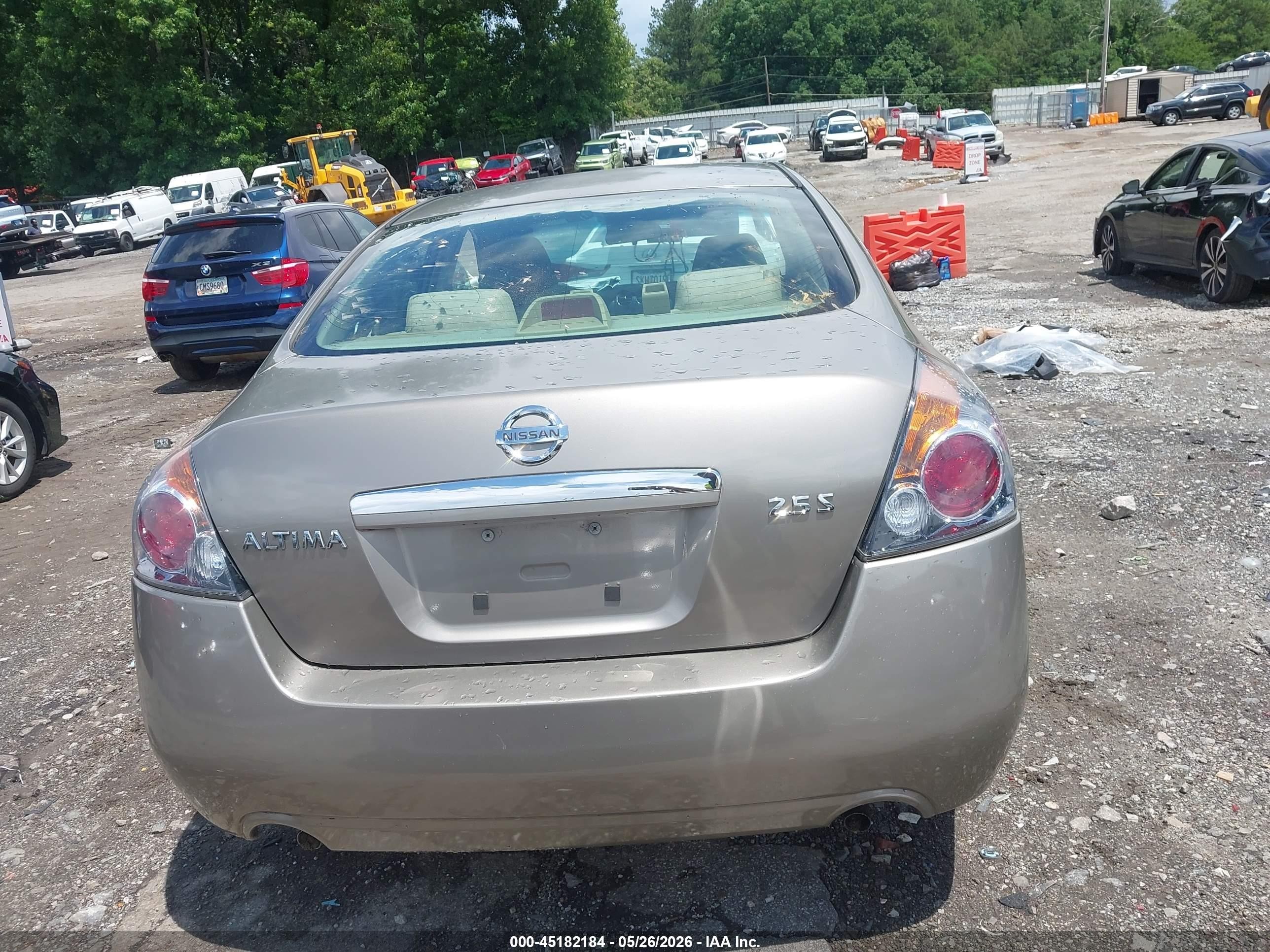 2008 Nissan Altima 2.5 S Gold vin: 1N4AL21E98C167619