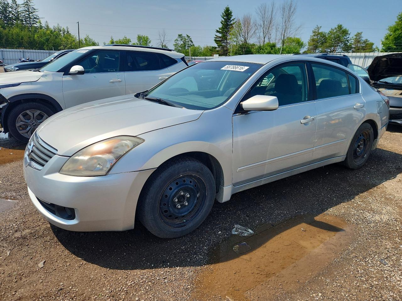 2008 Nissan Altima 2.5 S Silver vin: 1N4AL21E98C173694