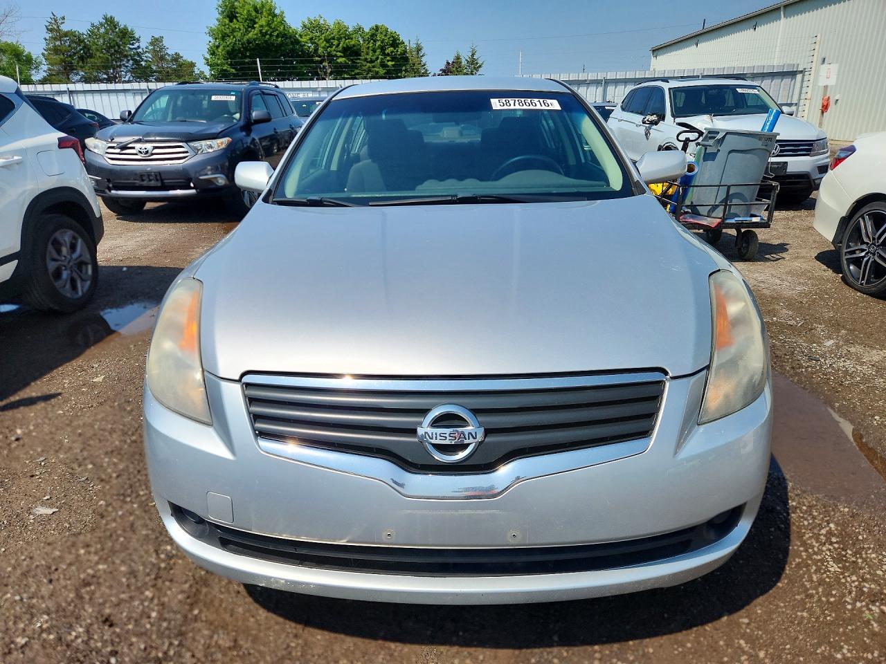 2008 Nissan Altima 2.5 S Silver vin: 1N4AL21E98C173694