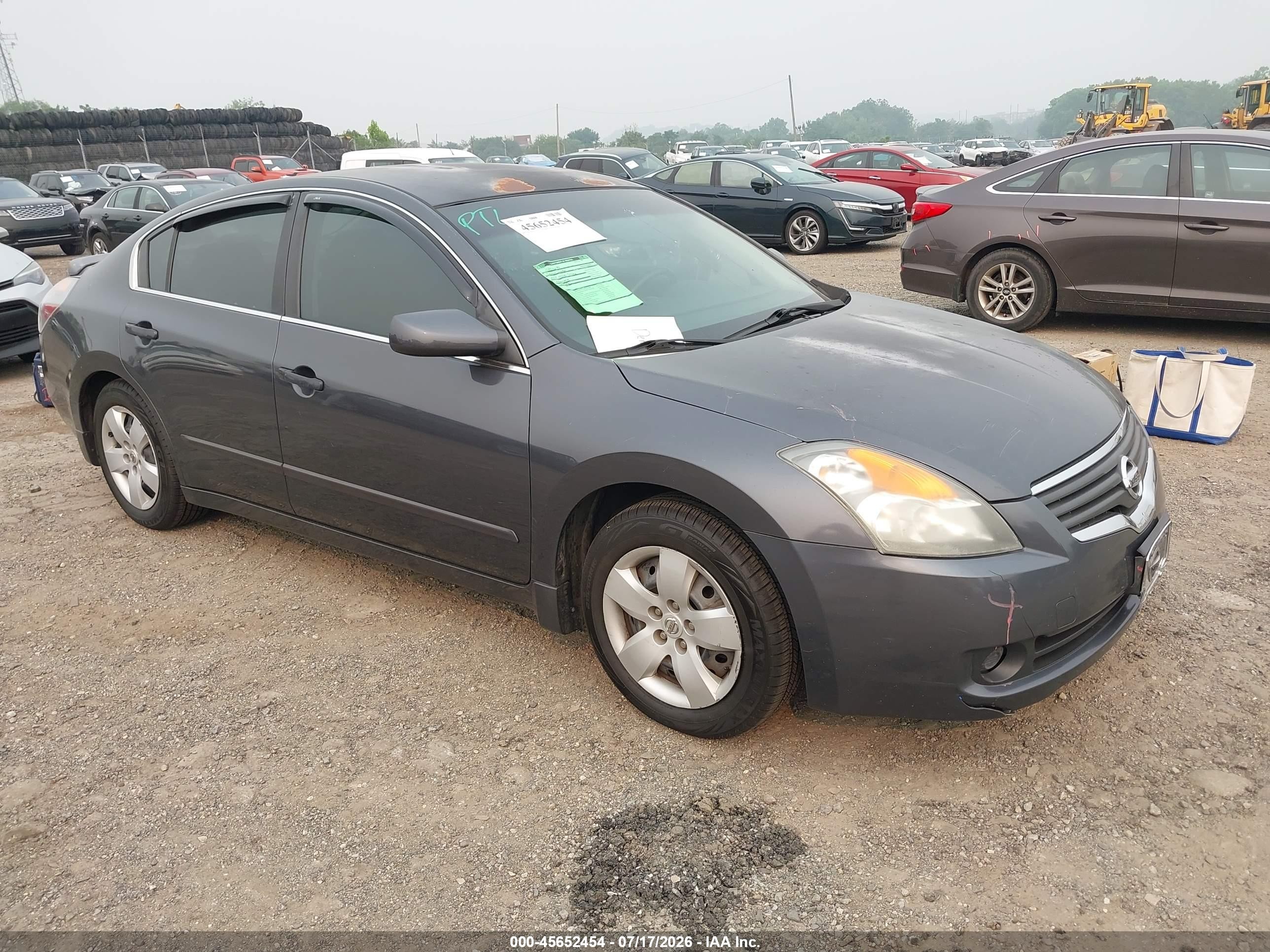 2008 Nissan Altima 2.5 S Gray vin: 1N4AL21E98C212834