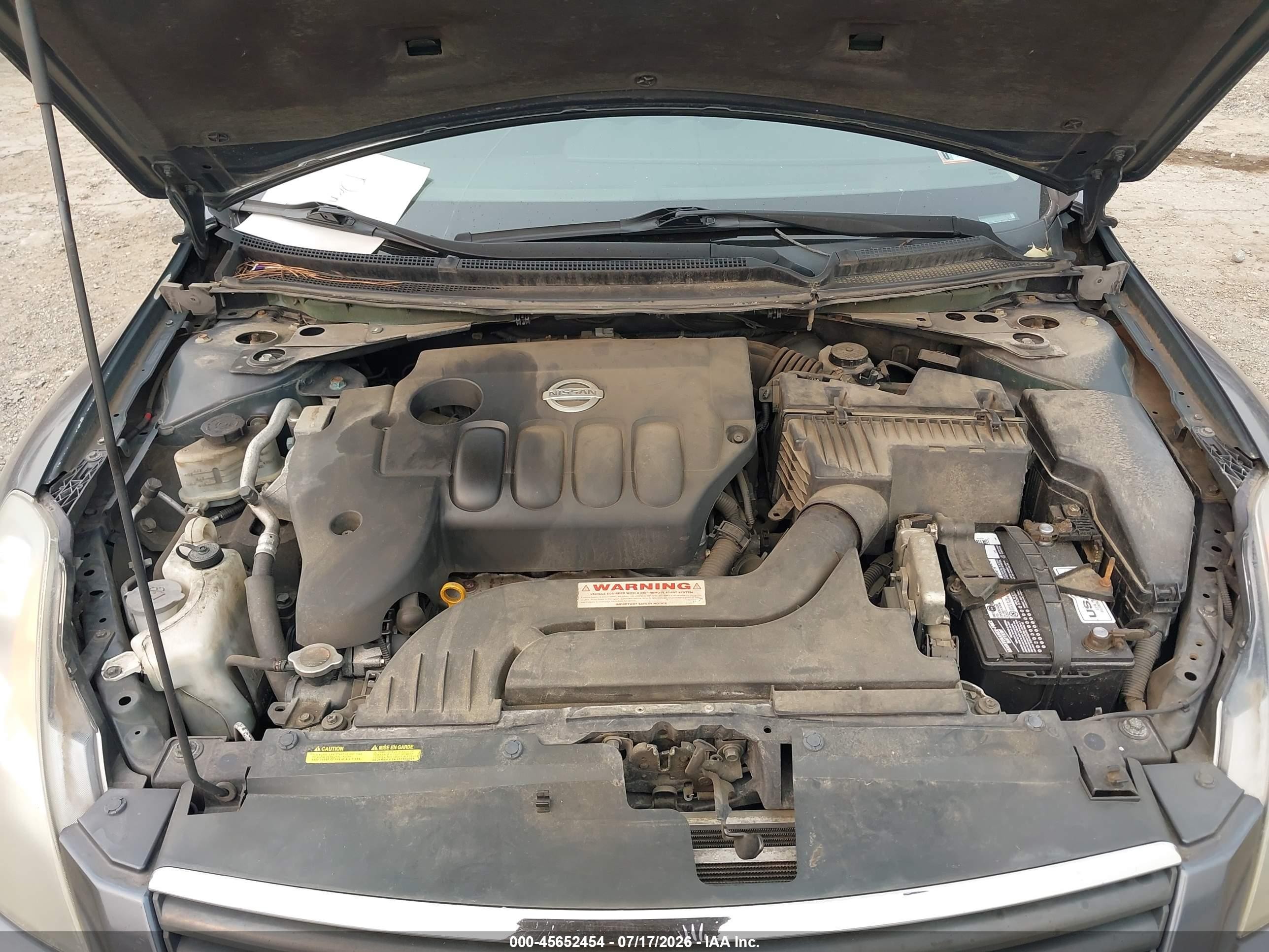 2008 Nissan Altima 2.5 S Gray vin: 1N4AL21E98C212834