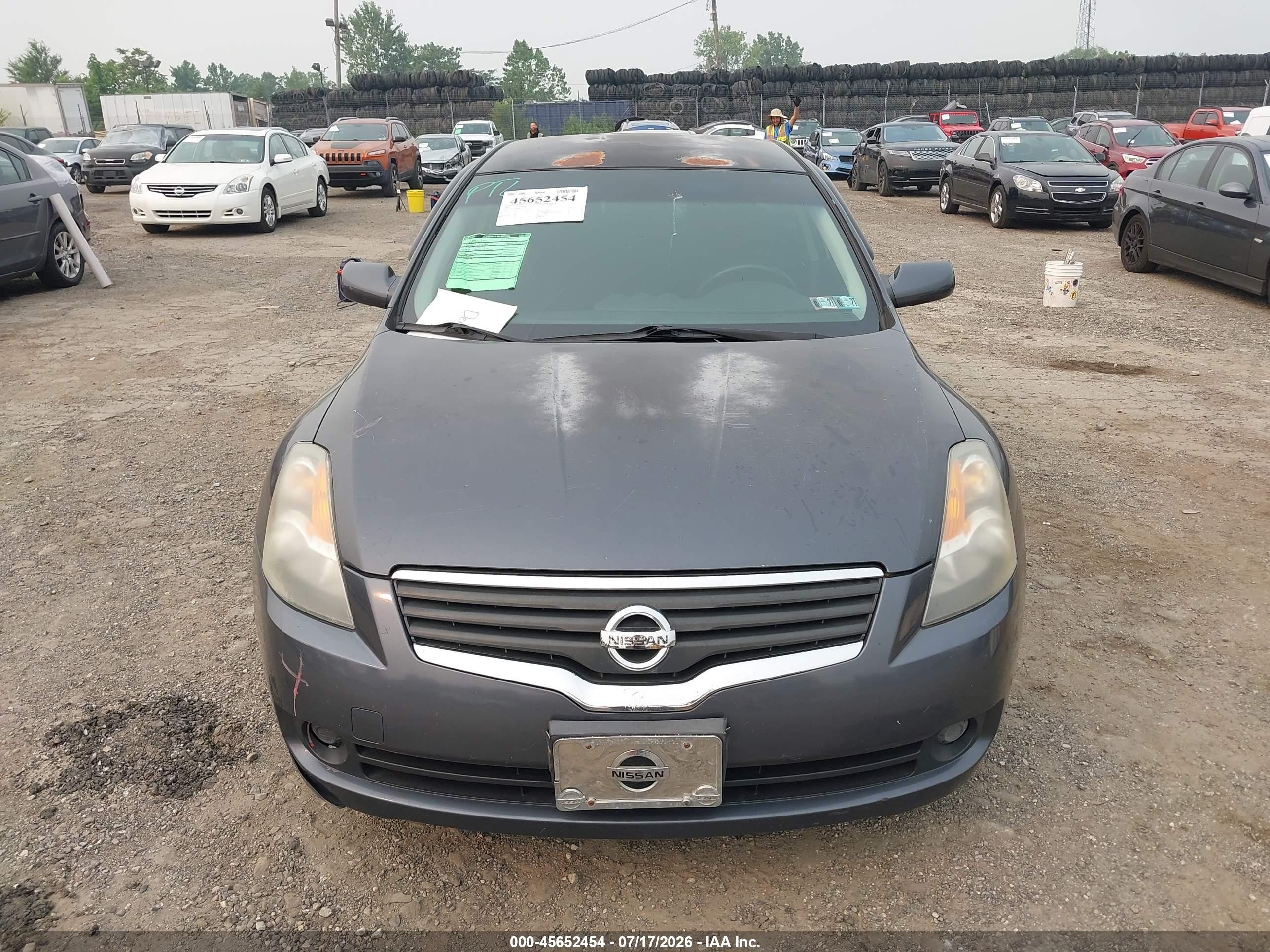 2008 Nissan Altima 2.5 S Gray vin: 1N4AL21E98C212834