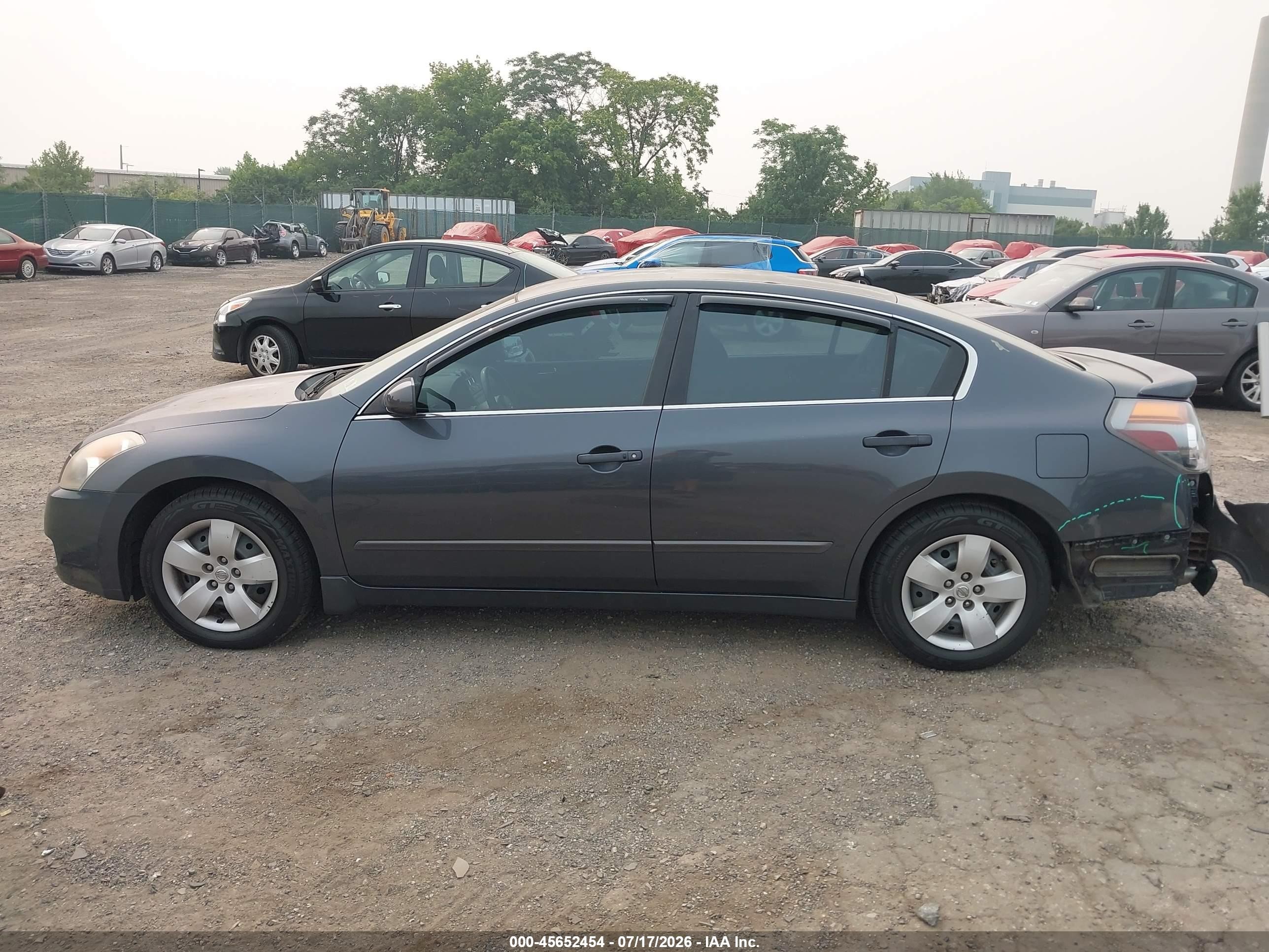 2008 Nissan Altima 2.5 S Gray vin: 1N4AL21E98C212834