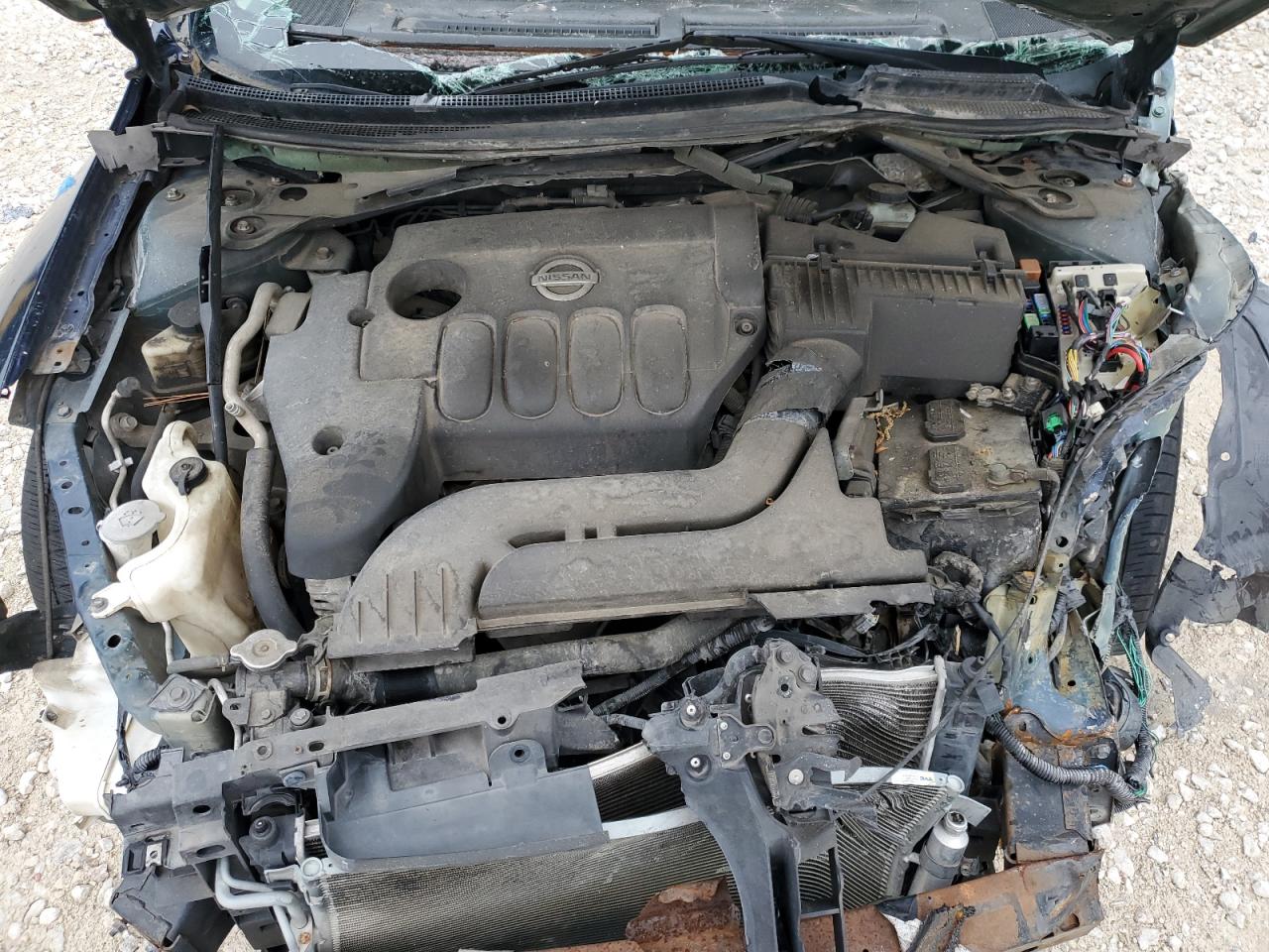 2008 Nissan Altima 2.5 Blue vin: 1N4AL21E98C250550