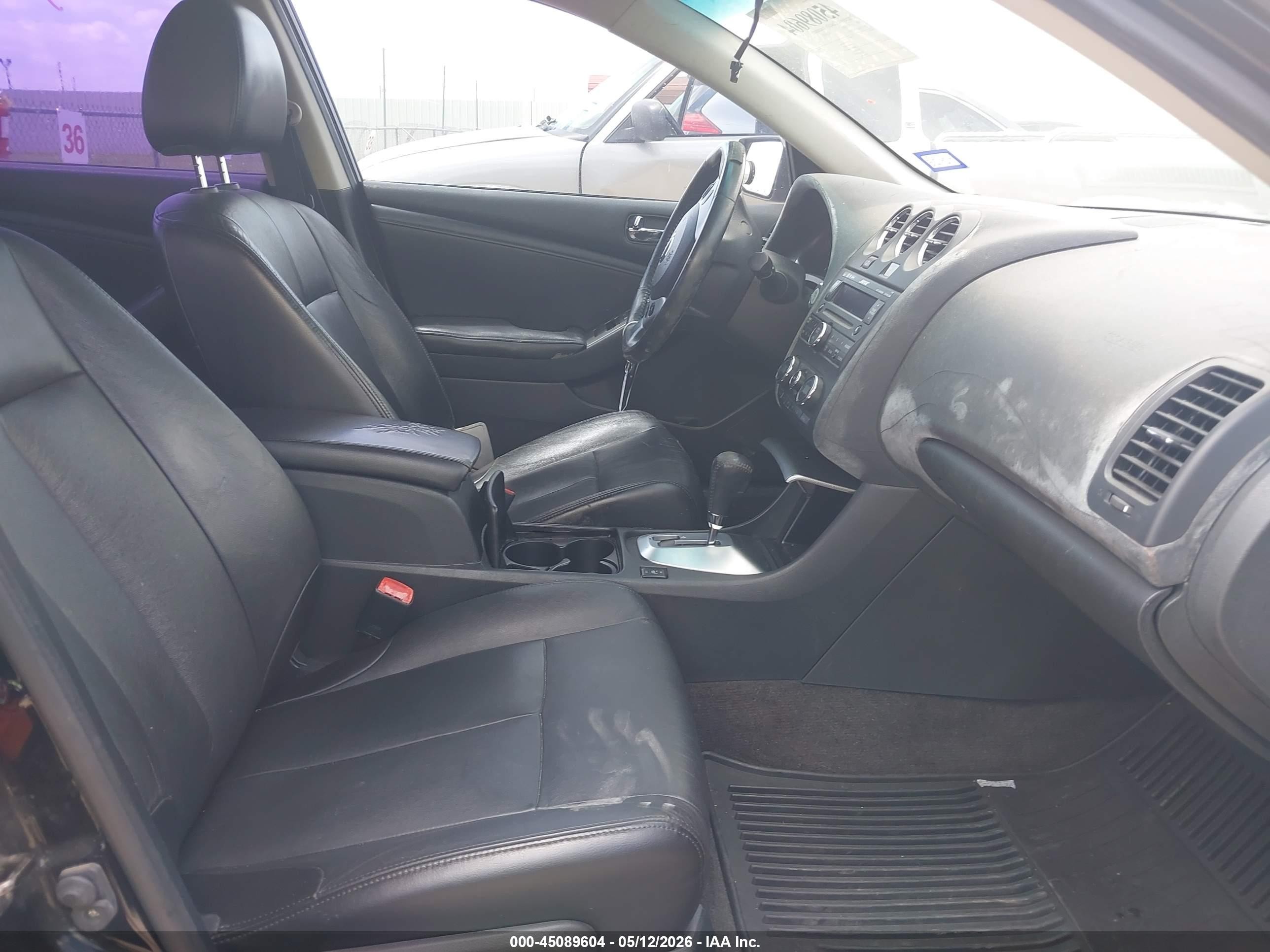 2008 Nissan Altima 2.5 S Black vin: 1N4AL21E98C269874