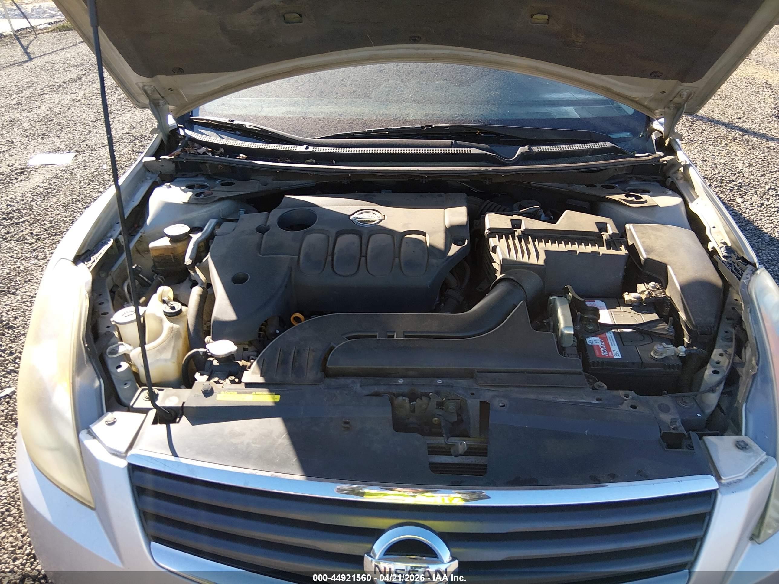 2008 Nissan Altima 2.5 S Серебряный vin: 1N4AL21E98C285105