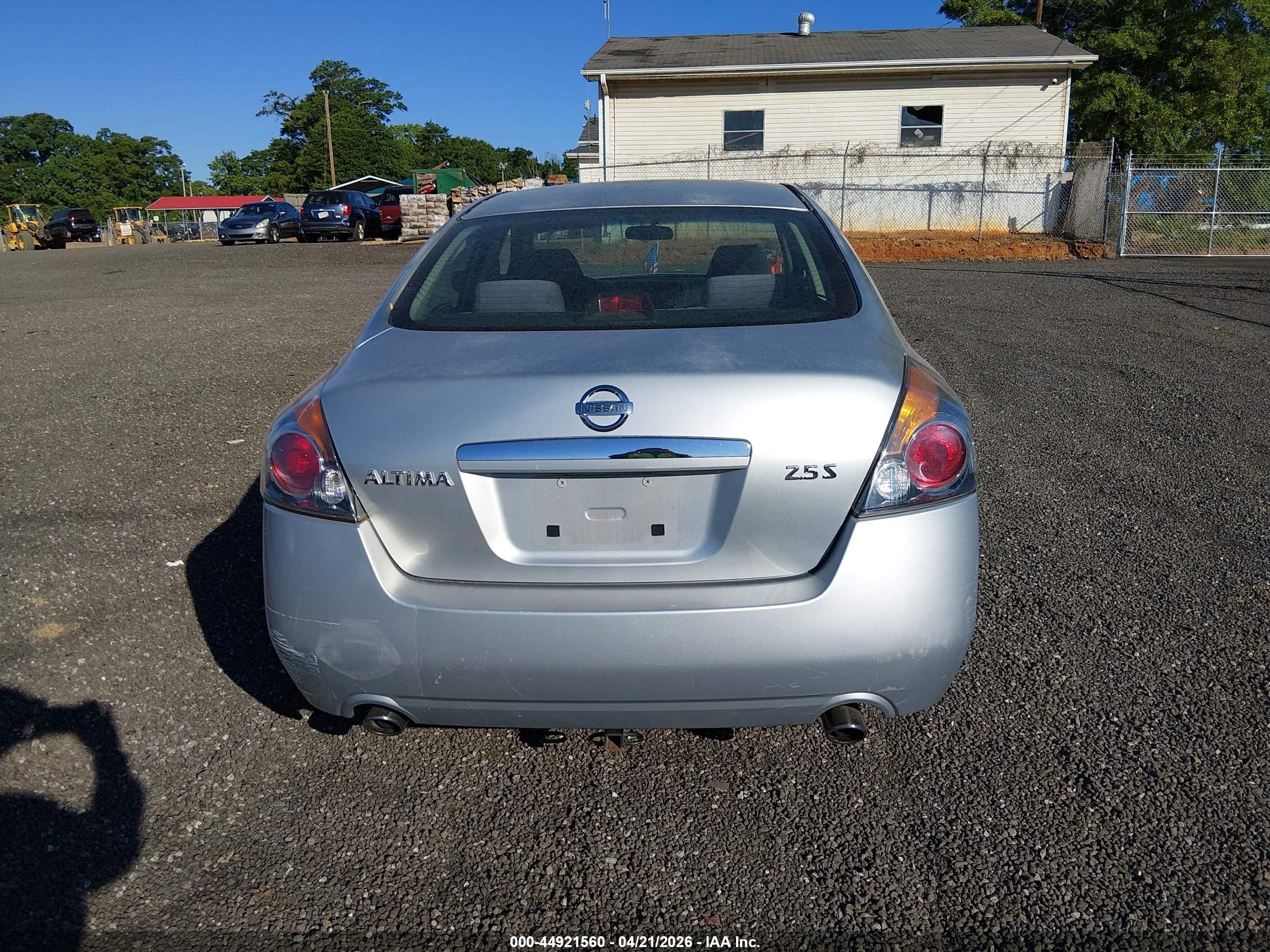 2008 Nissan Altima 2.5 S Серебряный vin: 1N4AL21E98C285105