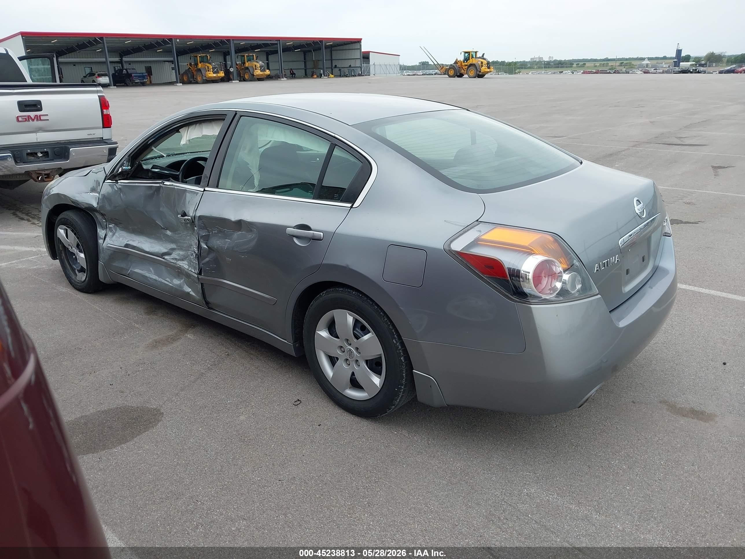 2008 Nissan Altima 2.5 S Gray vin: 1N4AL21E98N402931