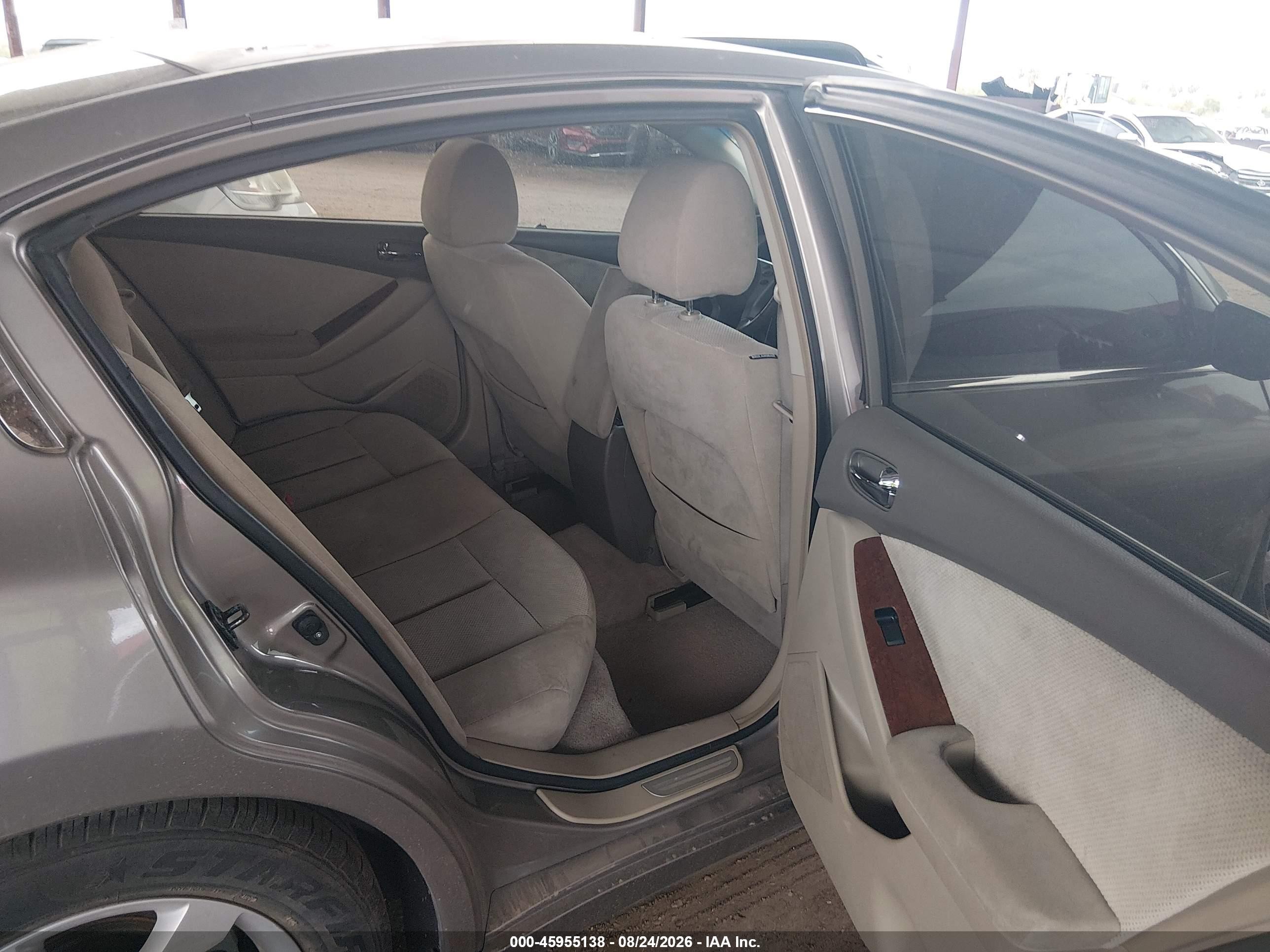 2008 Nissan Altima 2.5 S Gray vin: 1N4AL21E98N424637