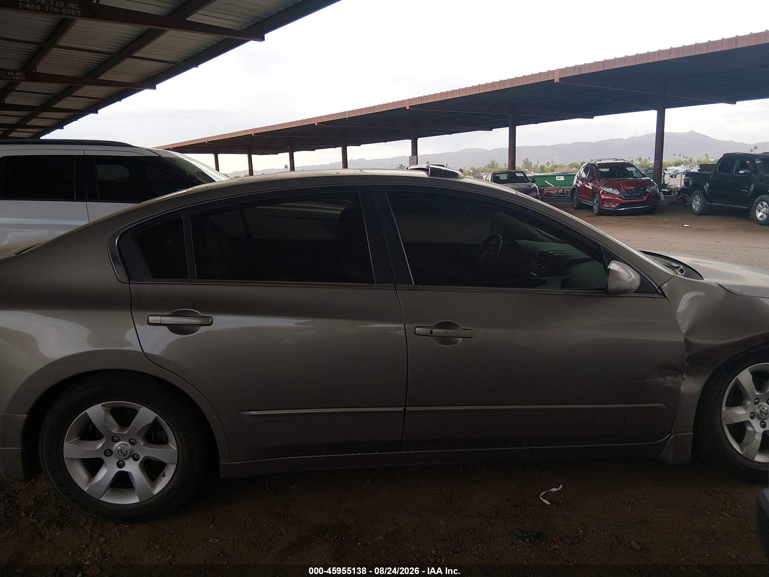 2008 Nissan Altima 2.5 S Gray vin: 1N4AL21E98N424637