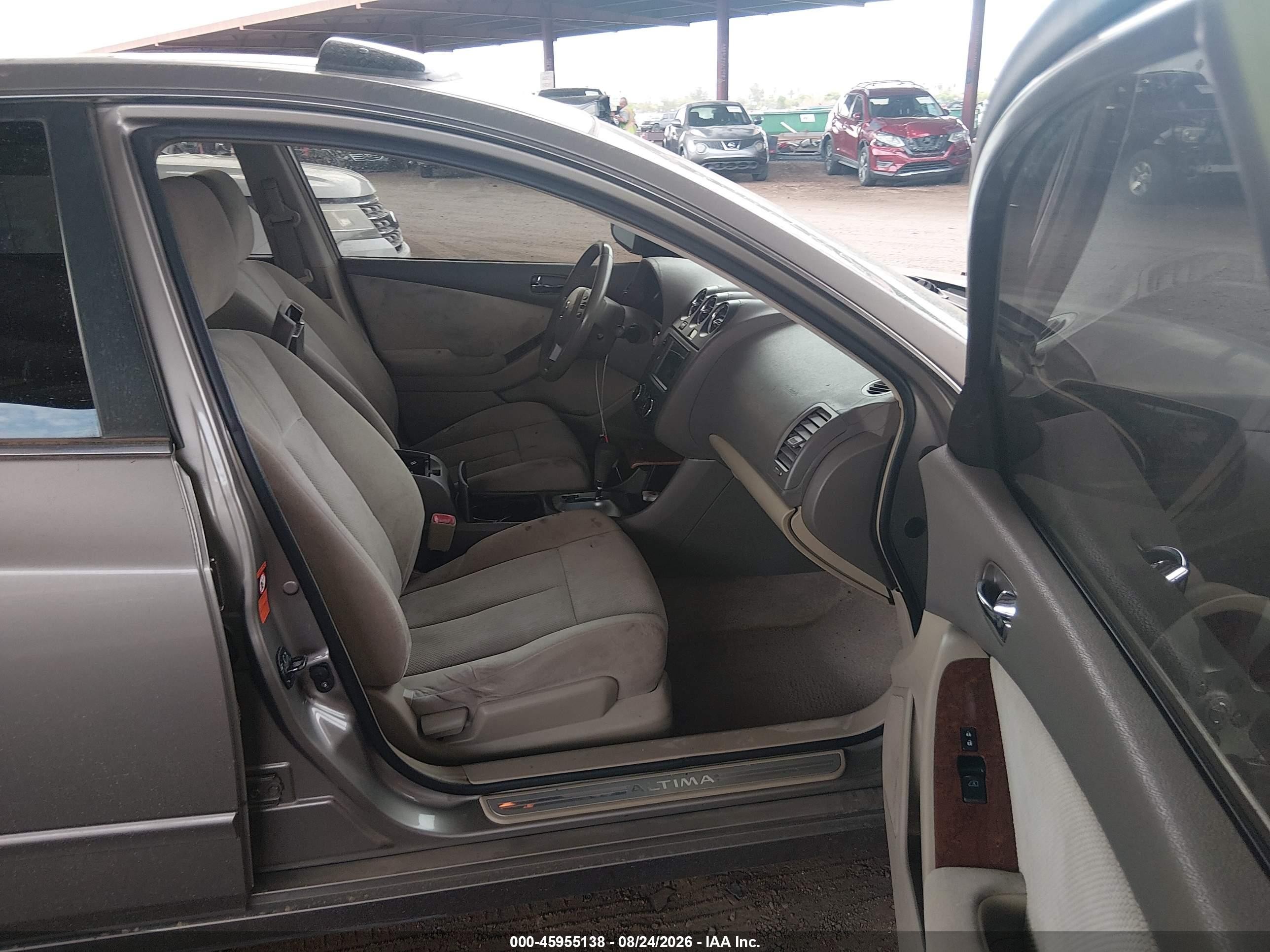 2008 Nissan Altima 2.5 S Gray vin: 1N4AL21E98N424637