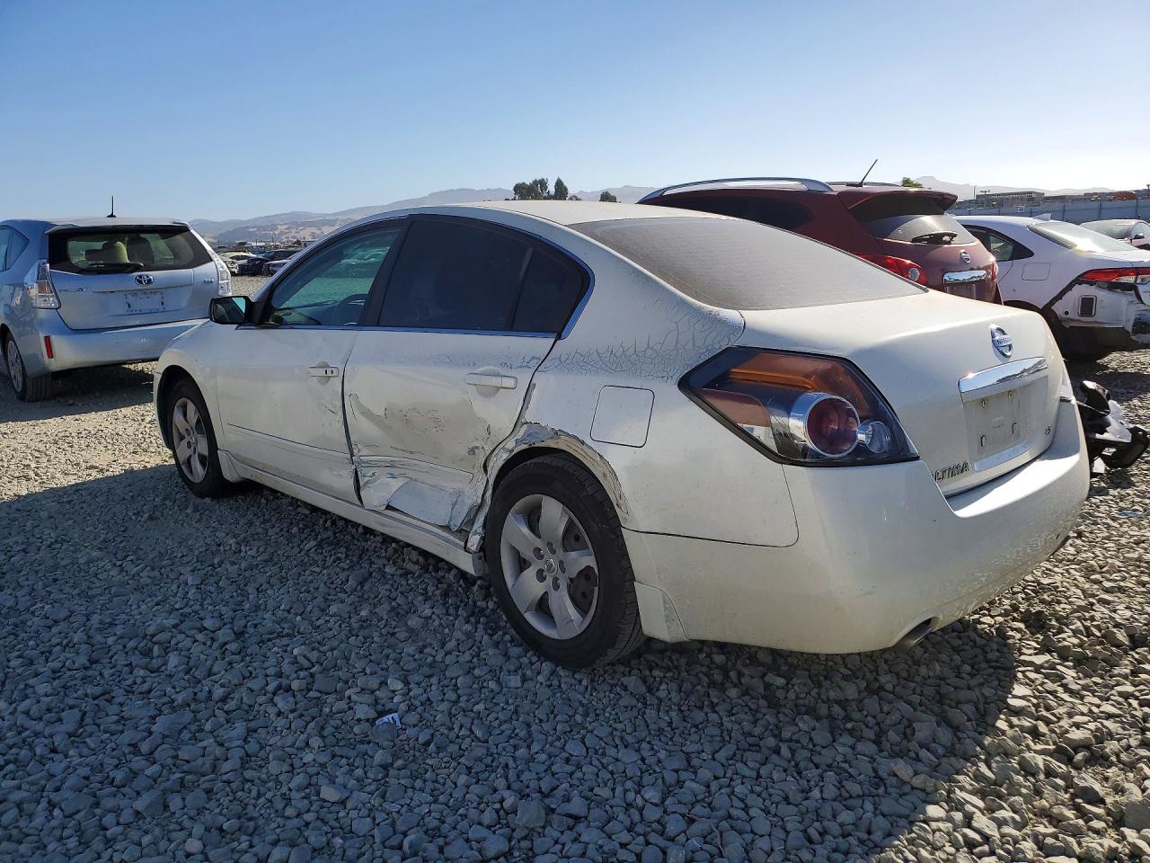 2008 Nissan Altima 2.5 White vin: 1N4AL21E98N434908