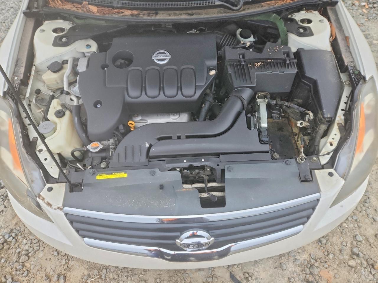 2008 Nissan Altima 2.5 White vin: 1N4AL21E98N436268