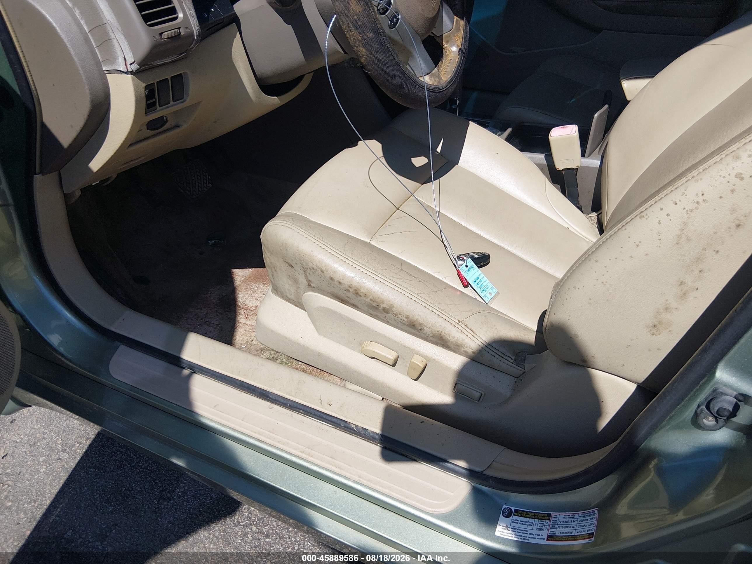 2008 Nissan Altima 2.5 Sl Green vin: 1N4AL21E98N446895