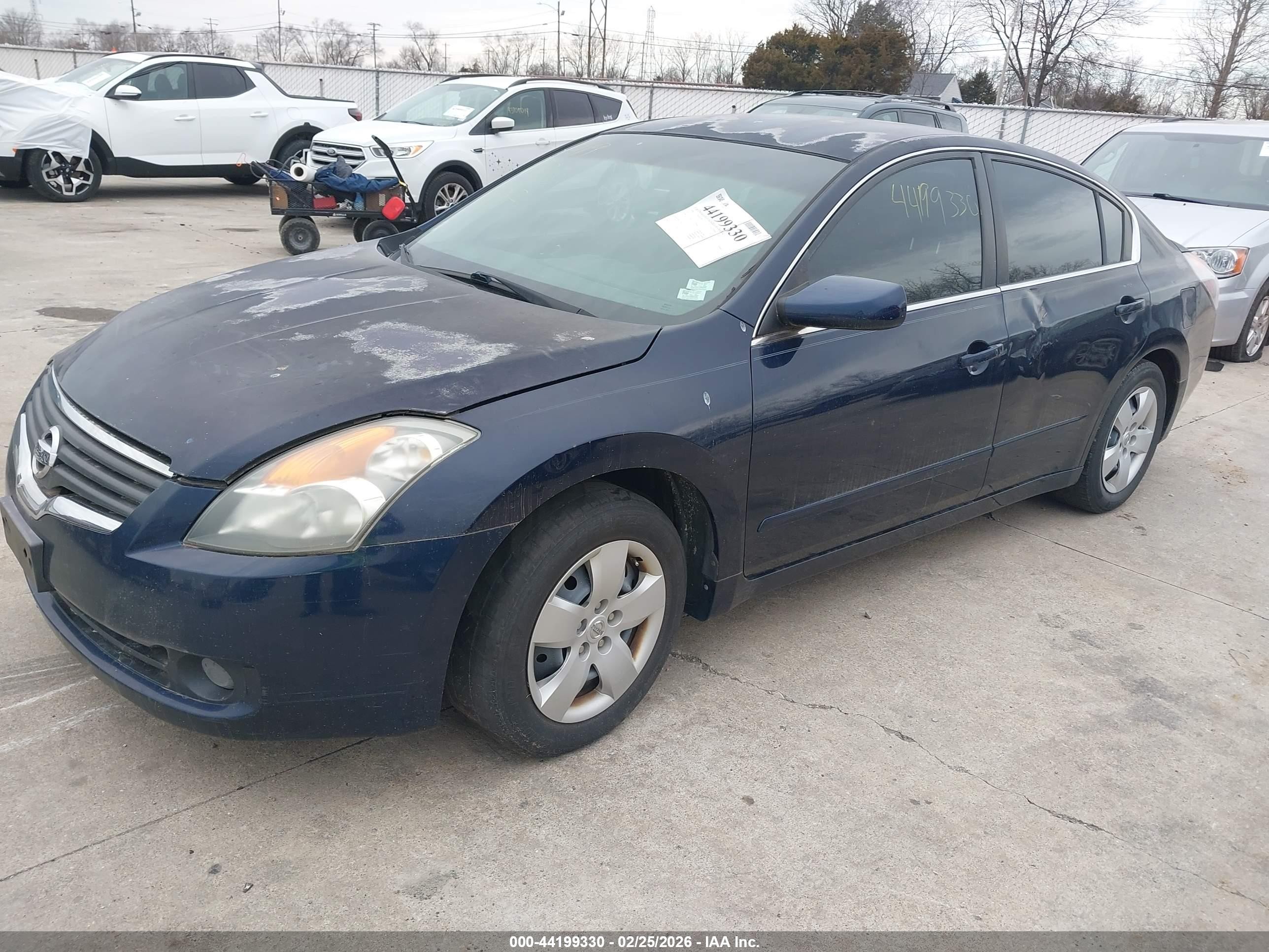 2008 Nissan Altima 2.5 S Синий vin: 1N4AL21E98N504830