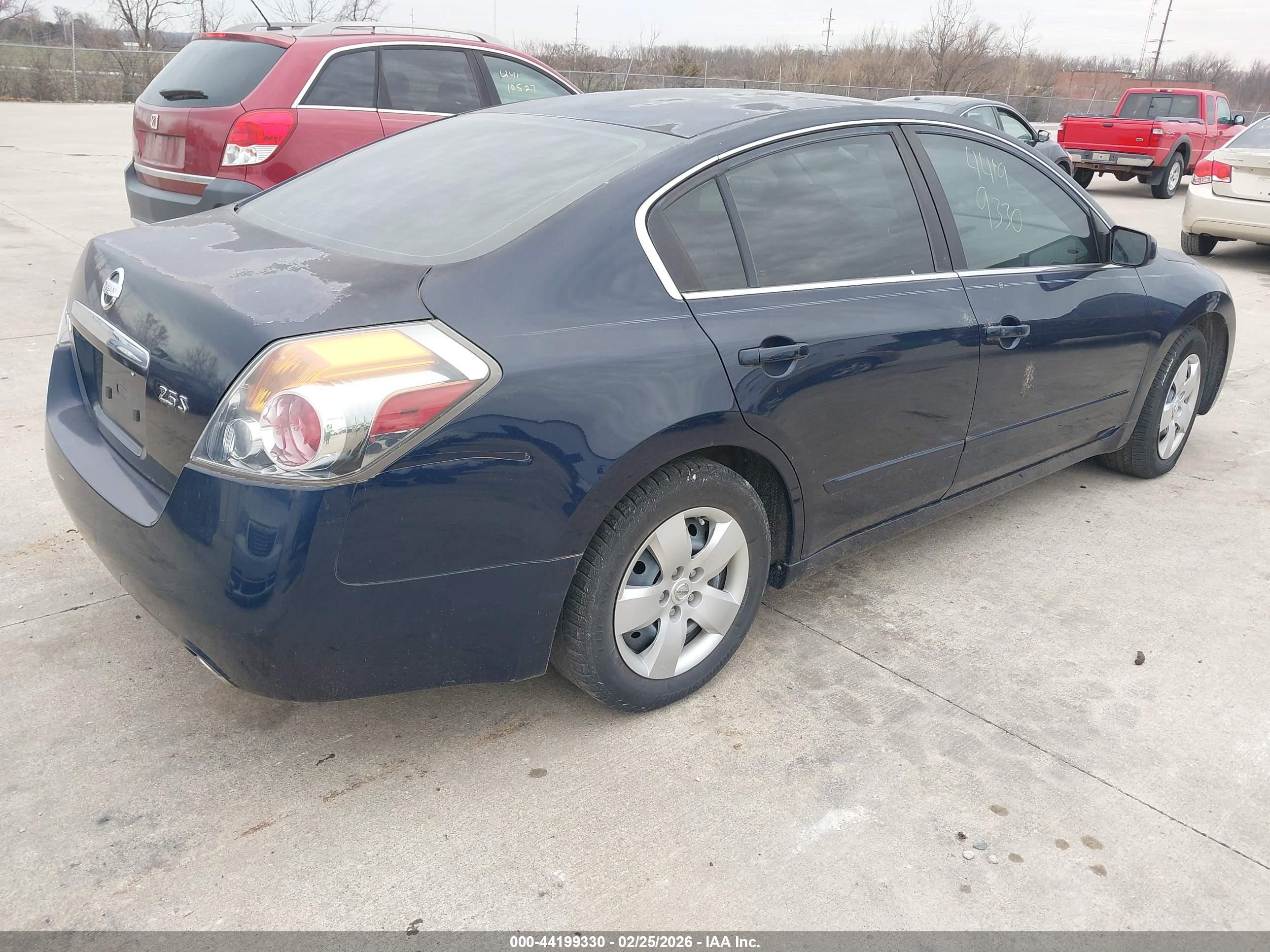 2008 Nissan Altima 2.5 S Синий vin: 1N4AL21E98N504830
