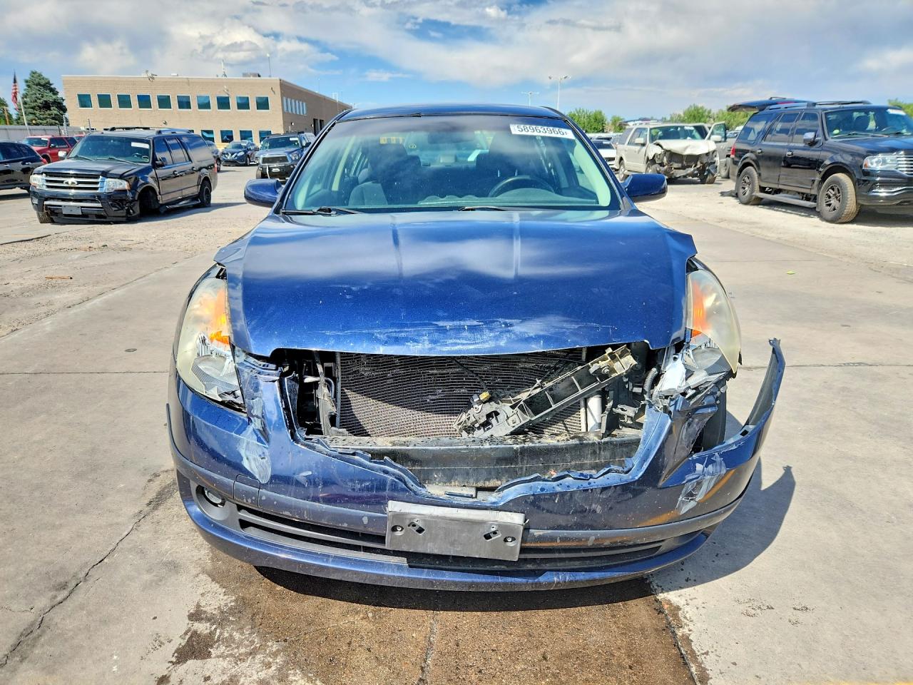 2008 Nissan Altima 2.5 Blue vin: 1N4AL21E98N521367