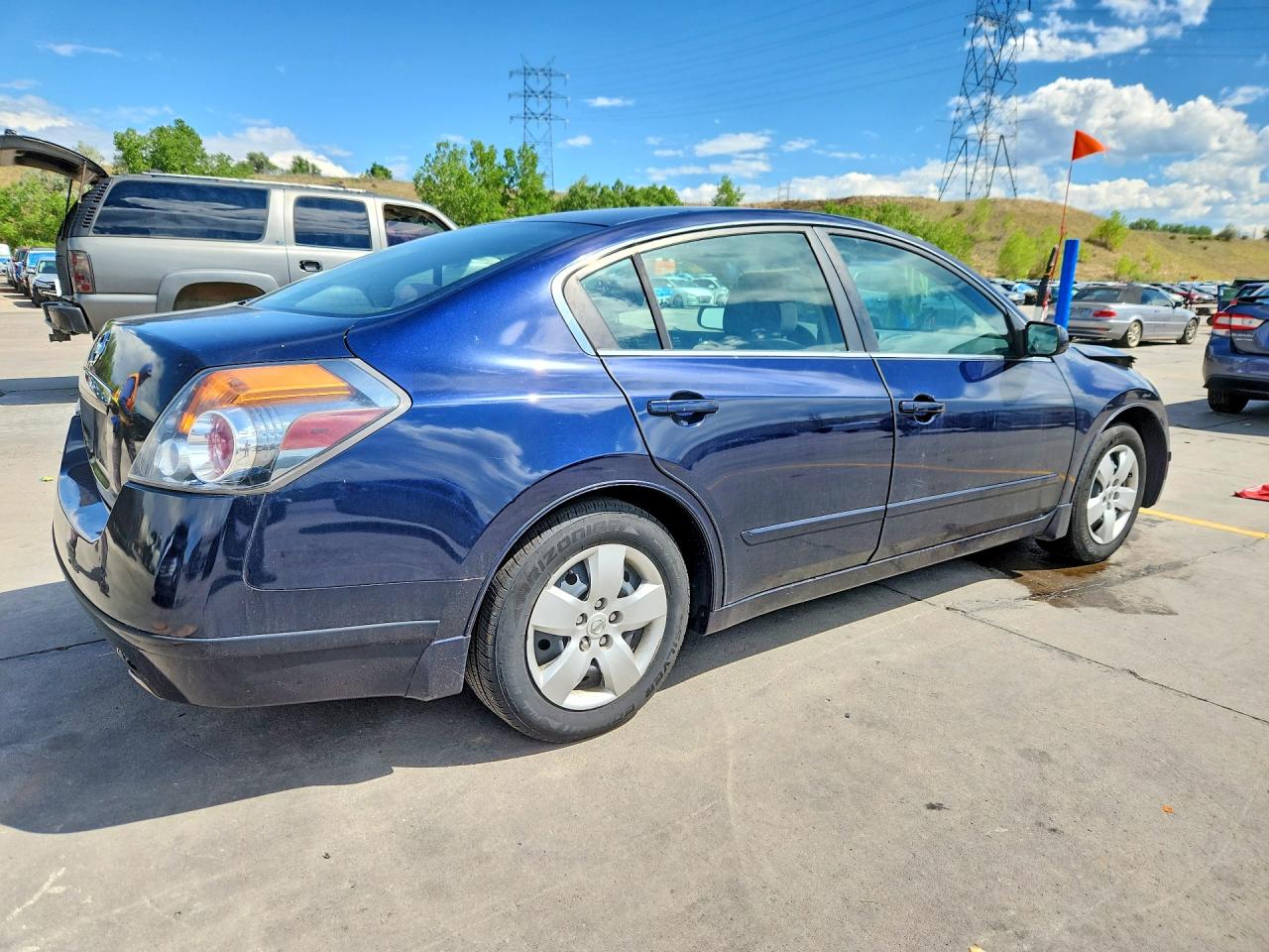 2008 Nissan Altima 2.5 Blue vin: 1N4AL21E98N521367