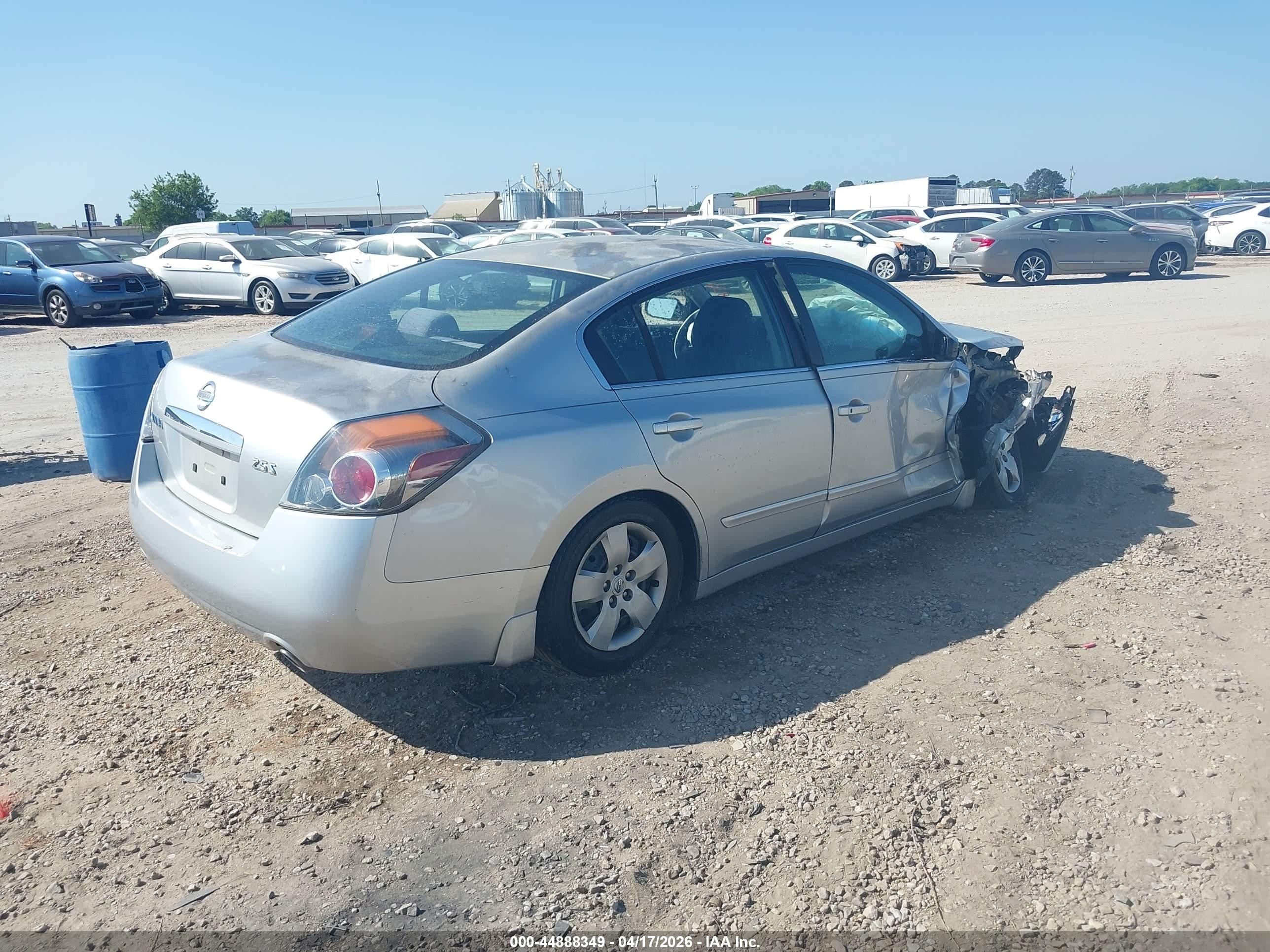 2008 Nissan Altima 2.5 S Silver vin: 1N4AL21E98N540064
