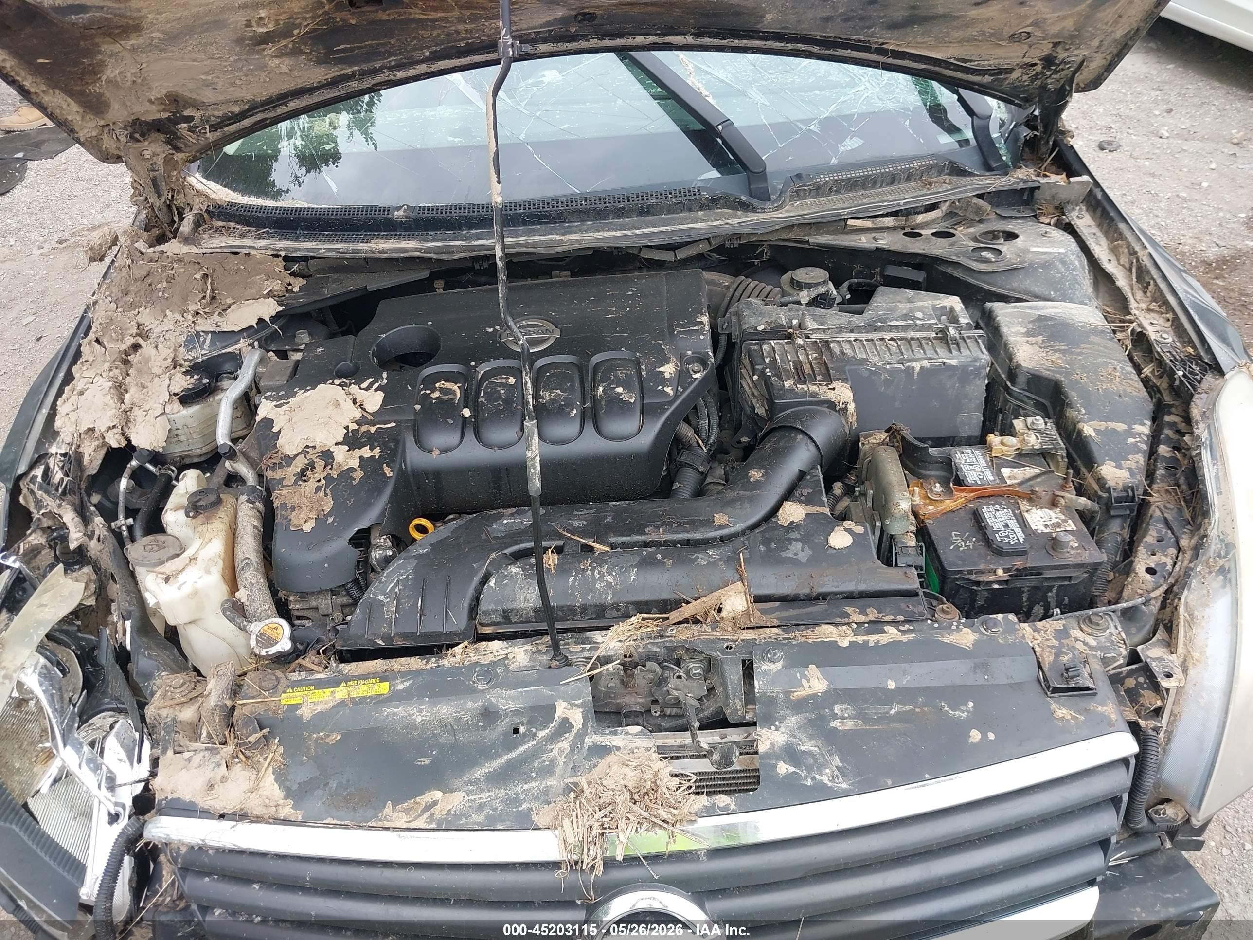 2008 Nissan Altima 2.5 S Black vin: 1N4AL21E98N551453