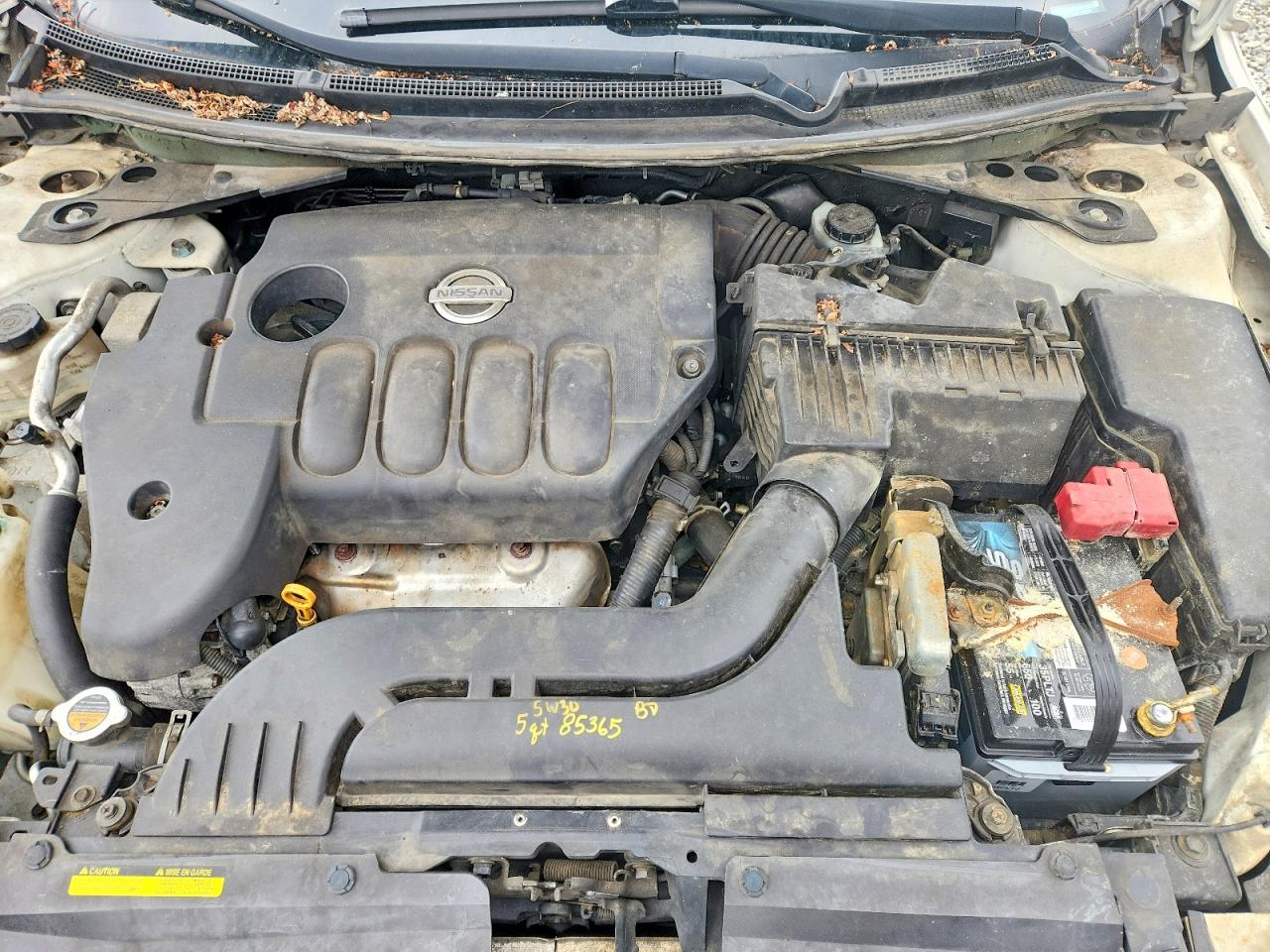 2009 Nissan Altima 2.5 Белый vin: 1N4AL21E99C102500
