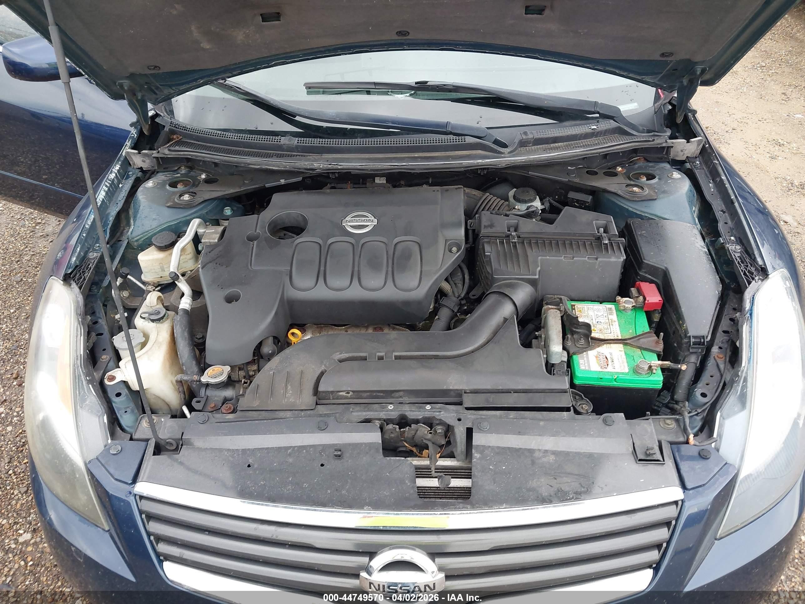 2009 Nissan Altima 2.5 S Синий vin: 1N4AL21E99C186169
