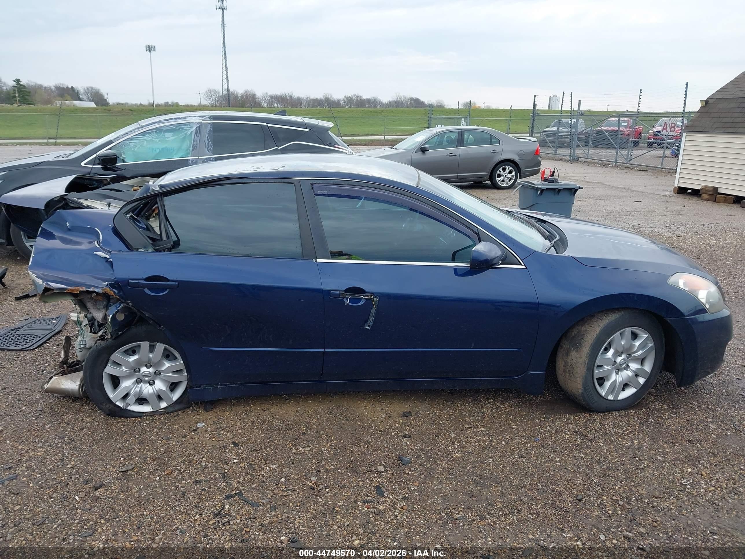 2009 Nissan Altima 2.5 S Синий vin: 1N4AL21E99C186169