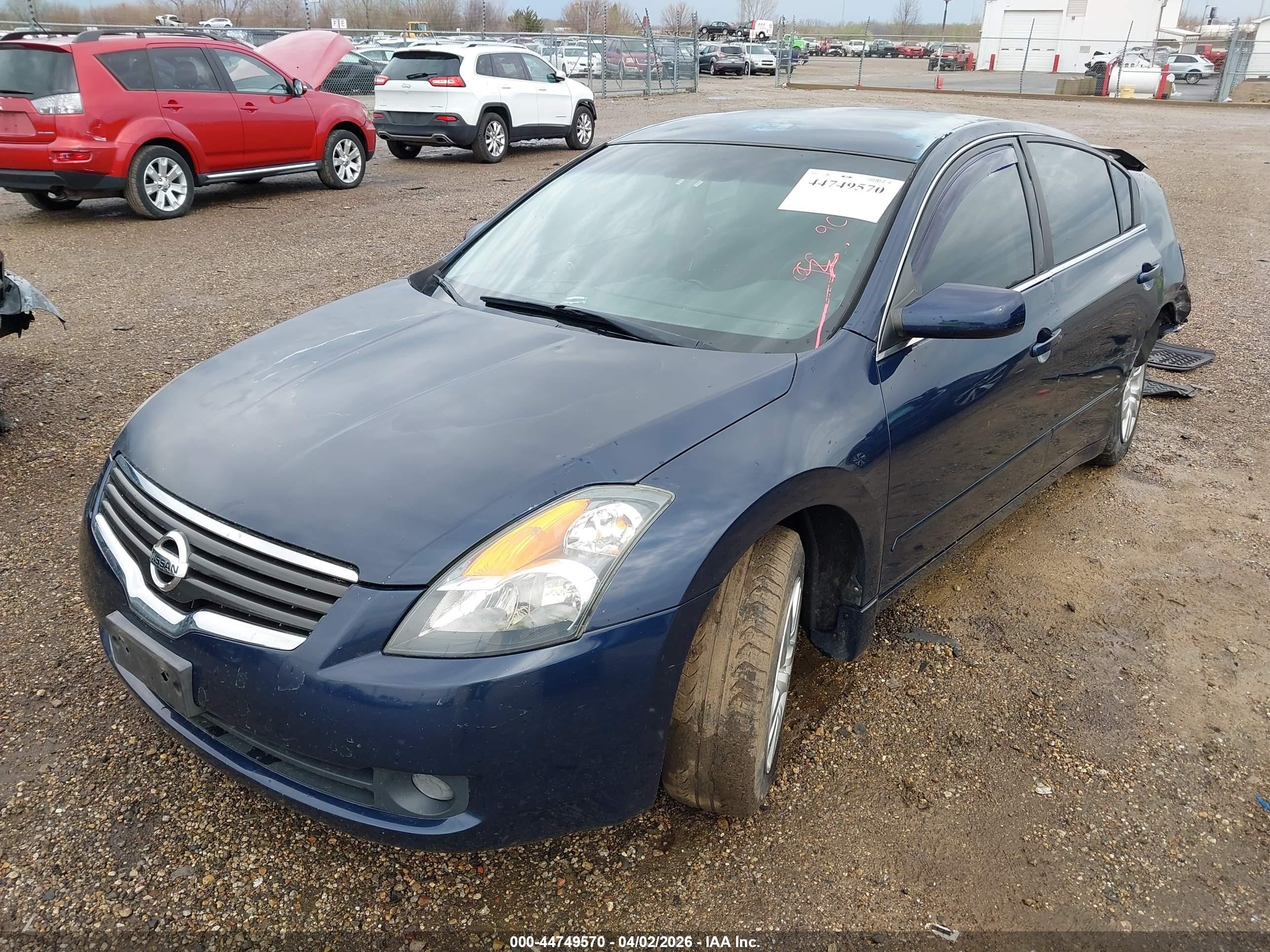 2009 Nissan Altima 2.5 S Синий vin: 1N4AL21E99C186169