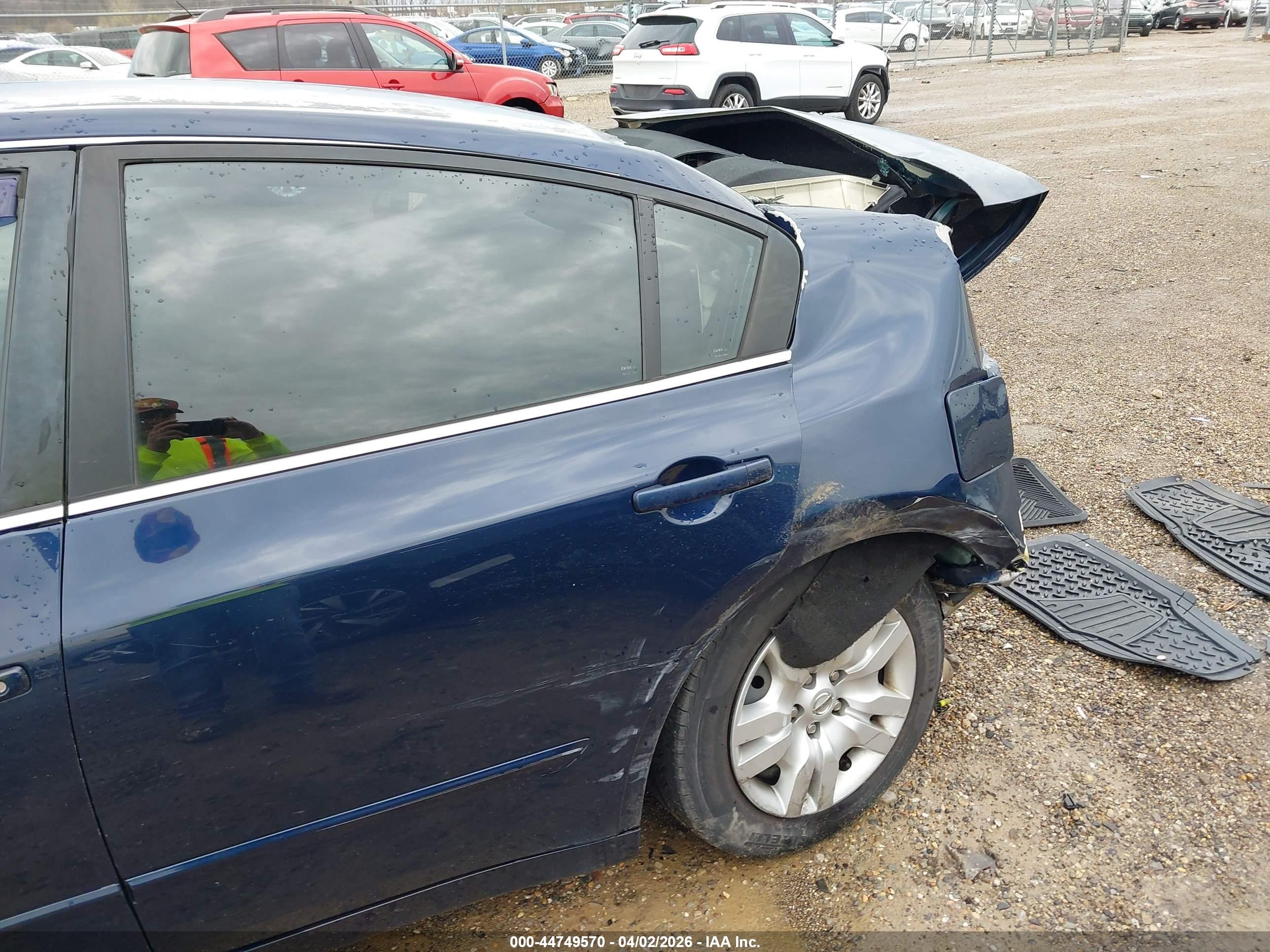 2009 Nissan Altima 2.5 S Синий vin: 1N4AL21E99C186169