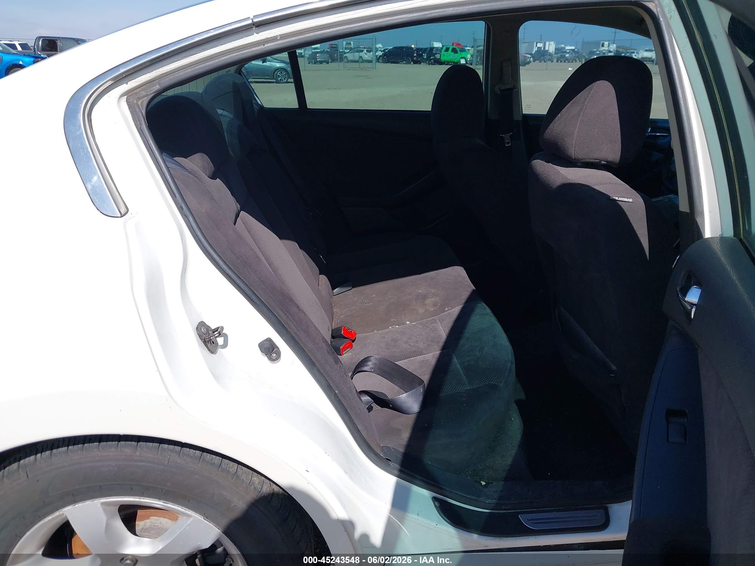 2009 Nissan Altima 2.5 S White vin: 1N4AL21E99N454075