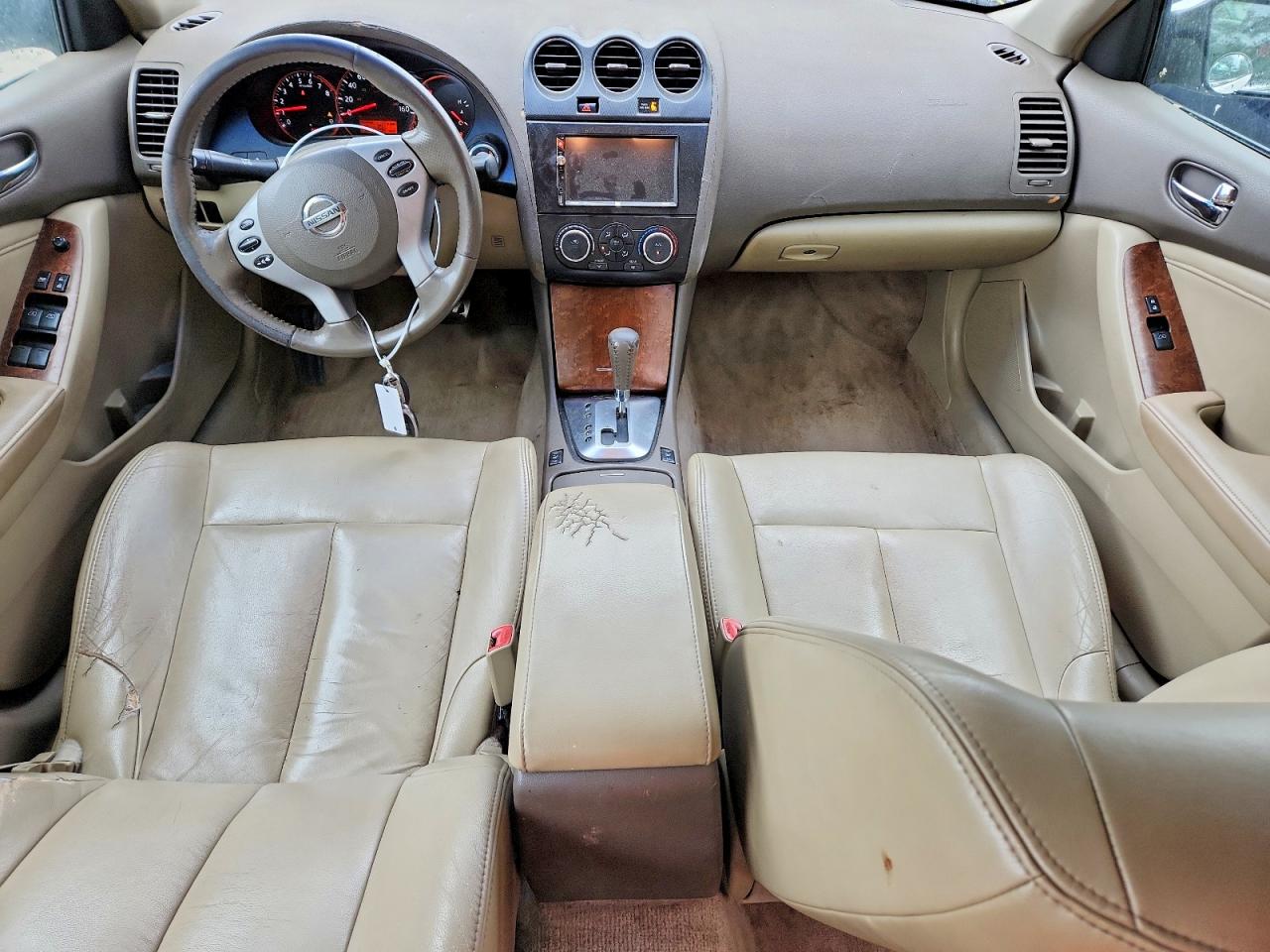 2009 Nissan Altima 2.5 White vin: 1N4AL21E99N456473