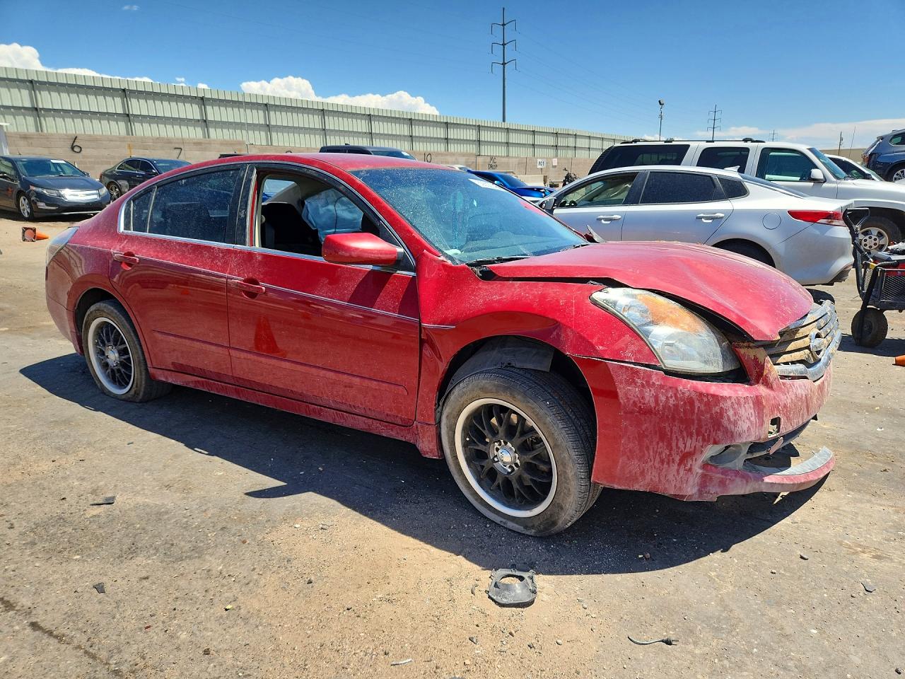 2009 Nissan Altima 2.5 Красный vin: 1N4AL21E99N458627